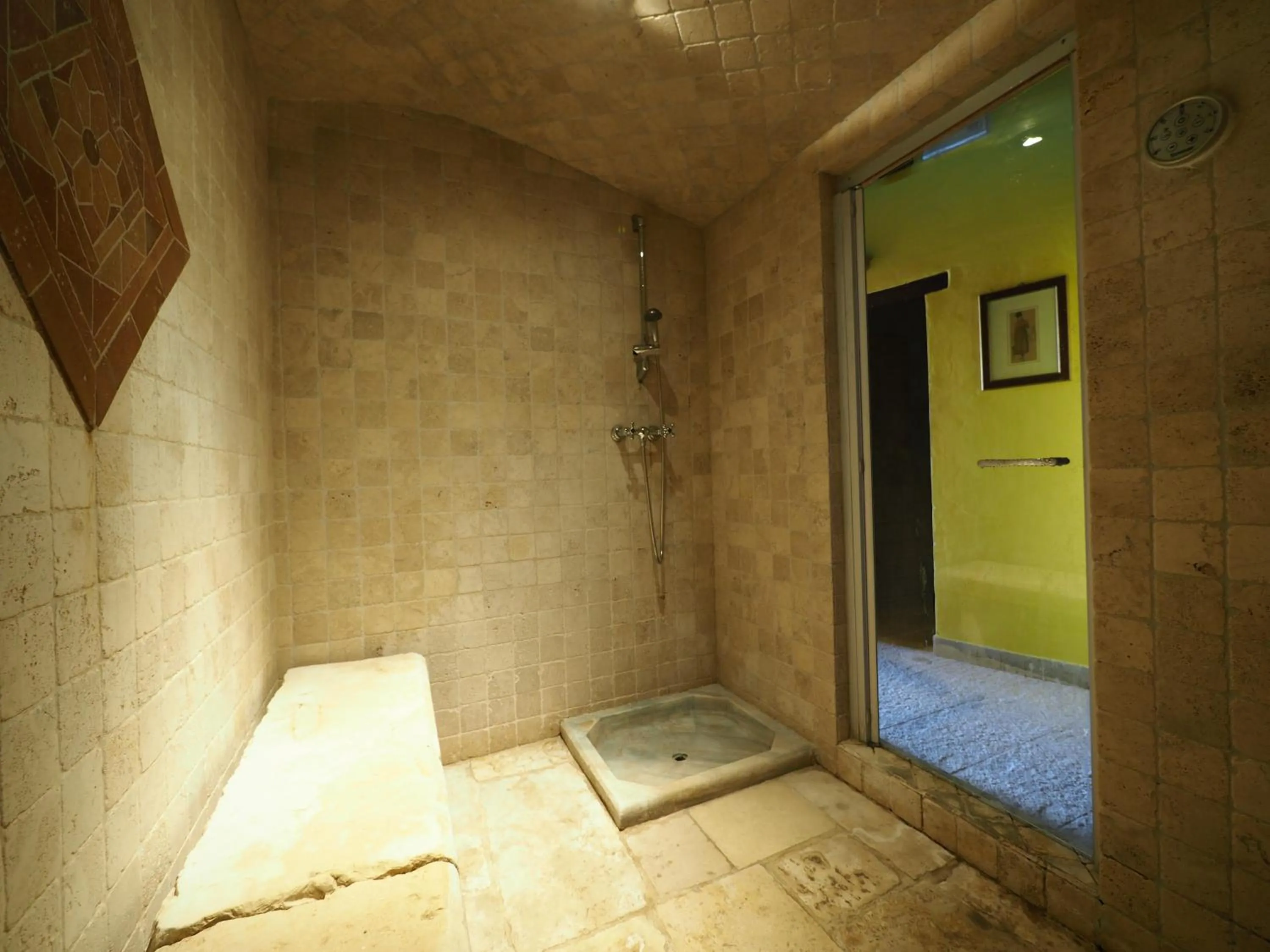 Sauna, Bed in EcoResort Il Cantico della Natura