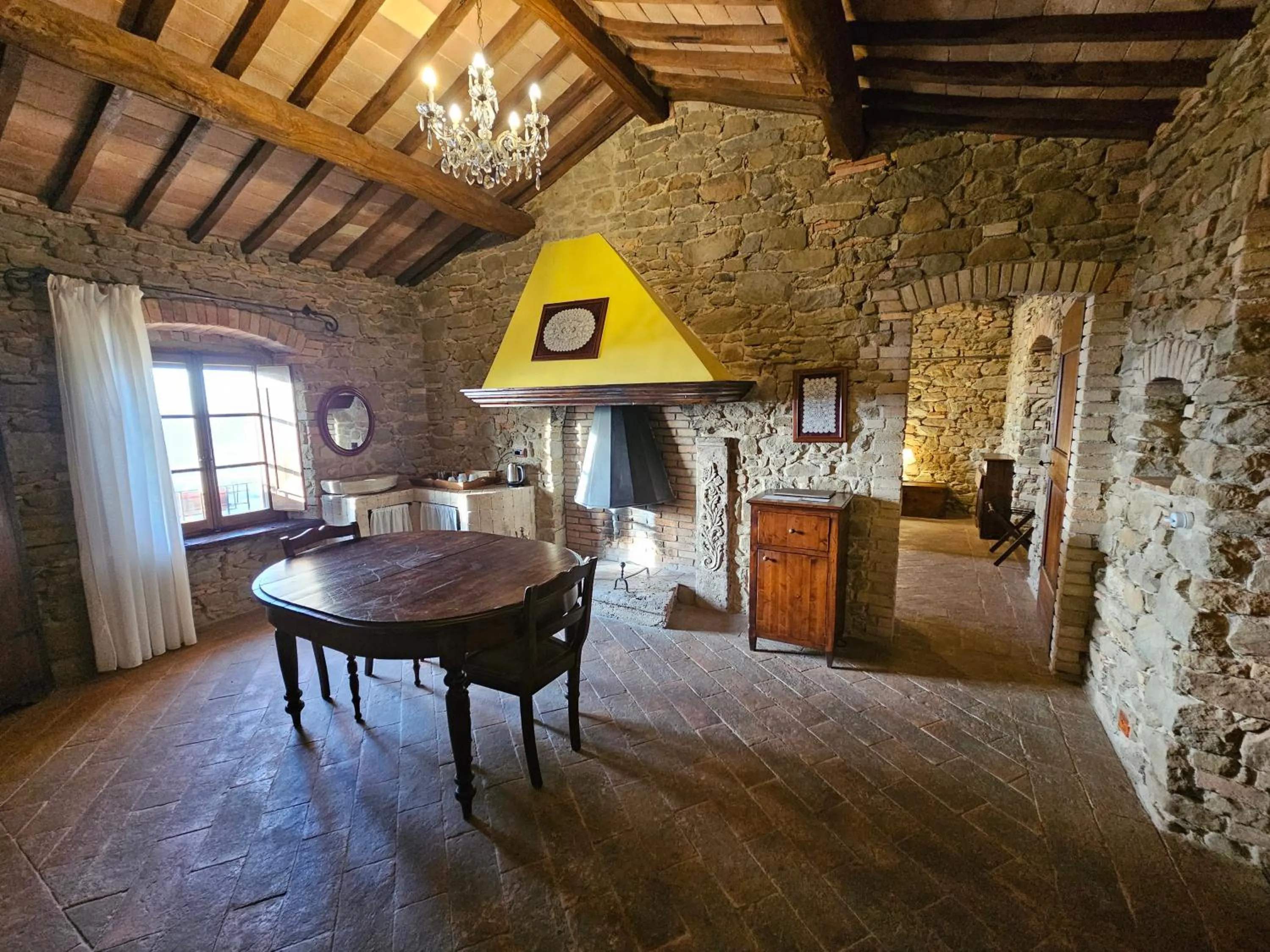 Living room in EcoResort Il Cantico della Natura