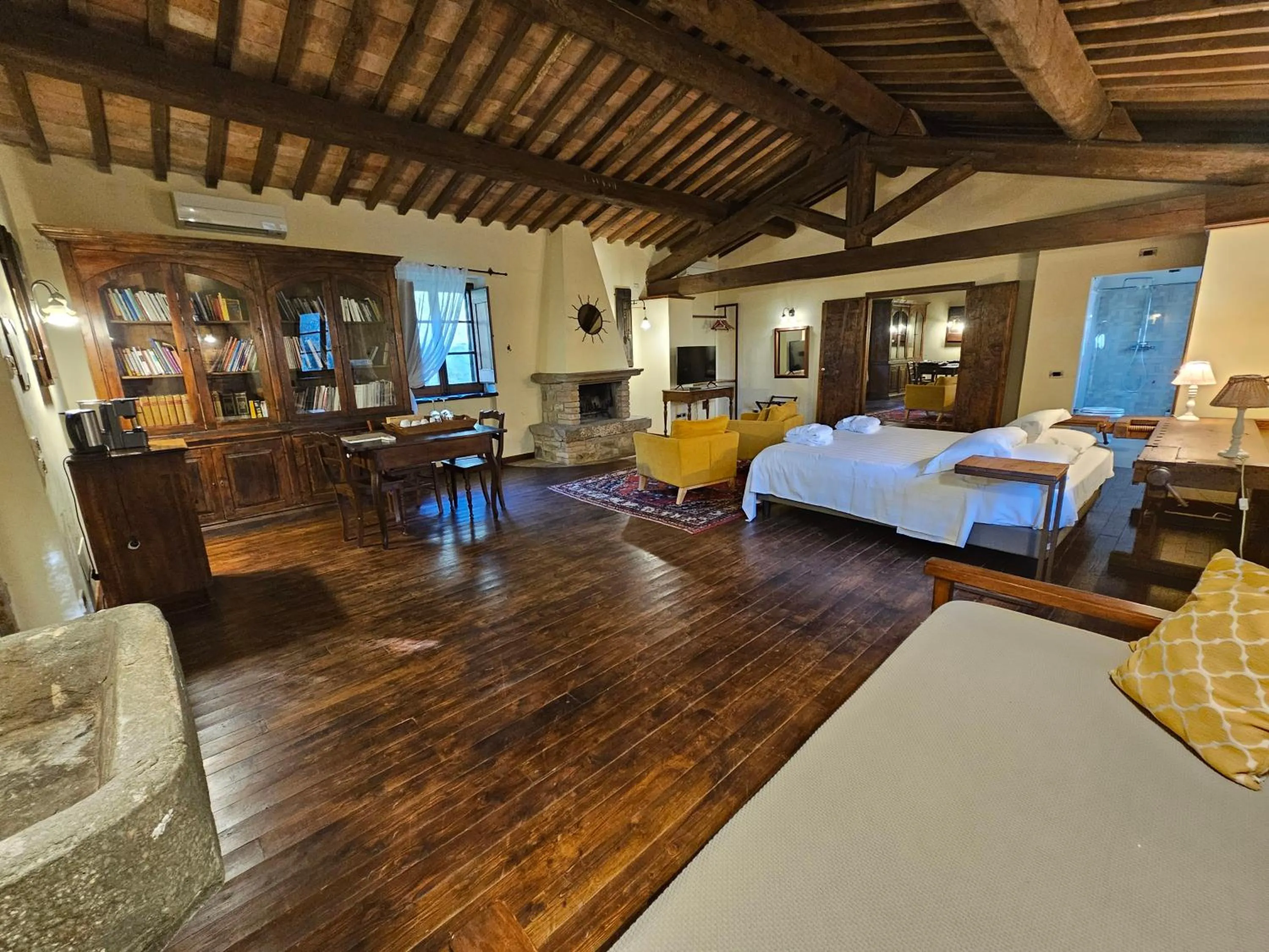 Bed in EcoResort Il Cantico della Natura