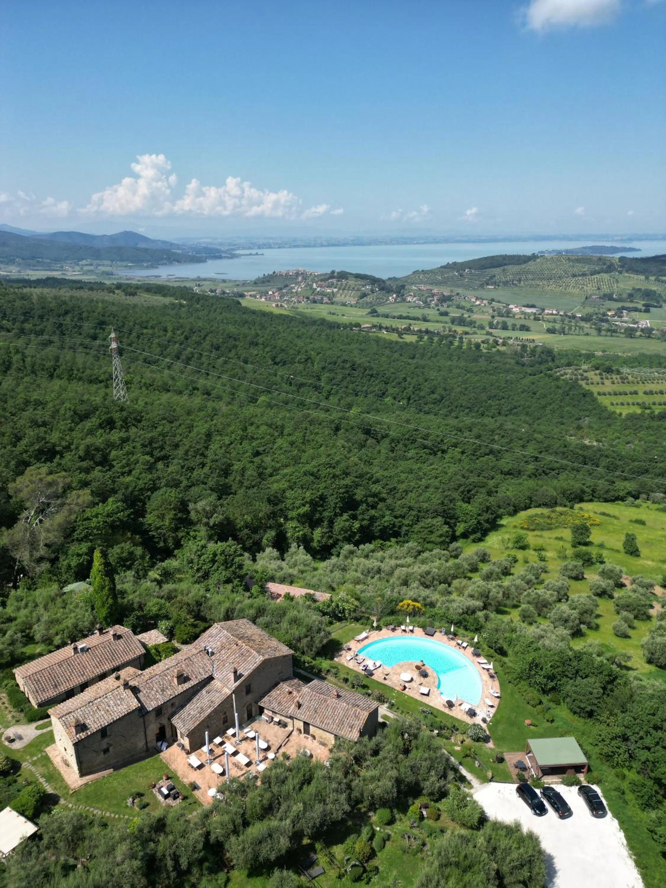 Bird's eye view in EcoResort Il Cantico della Natura
