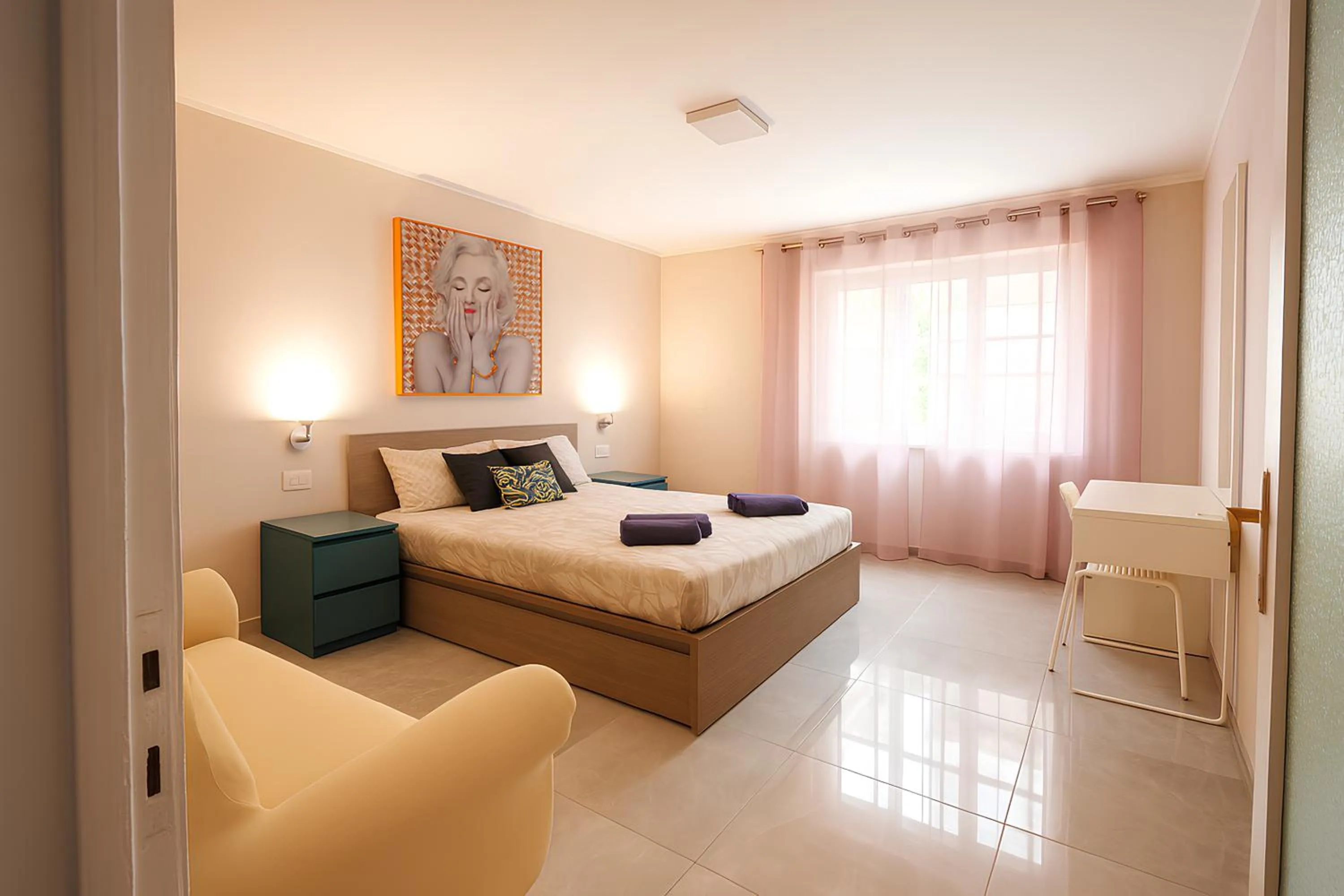 Bedroom, Bed in La Dimora degli Artisti