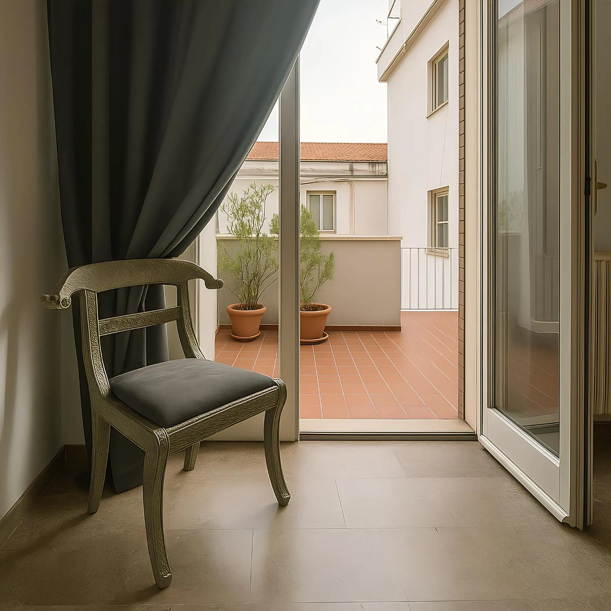 View (from property/room) in La Dimora degli Artisti