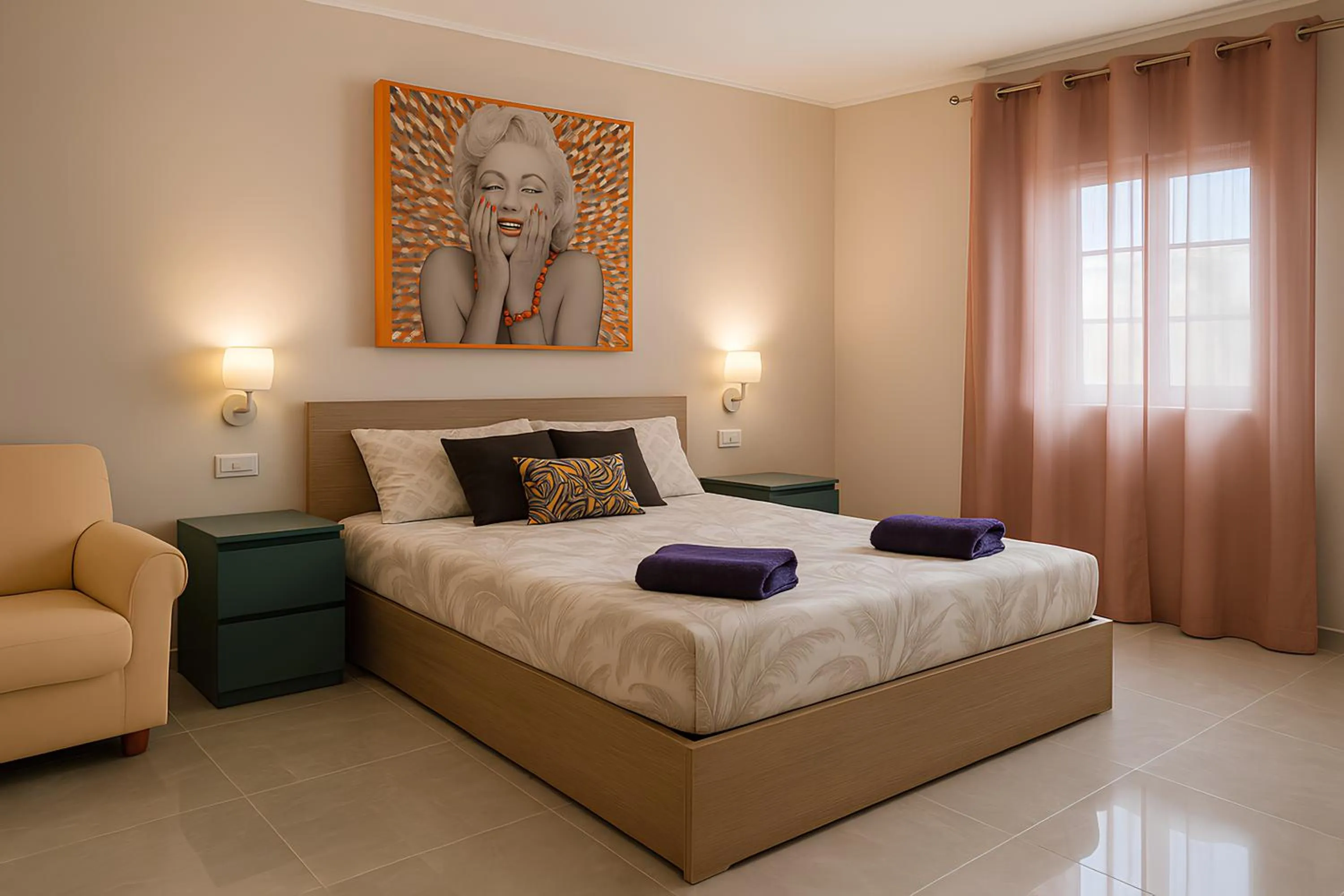 Bedroom, Bed in La Dimora degli Artisti