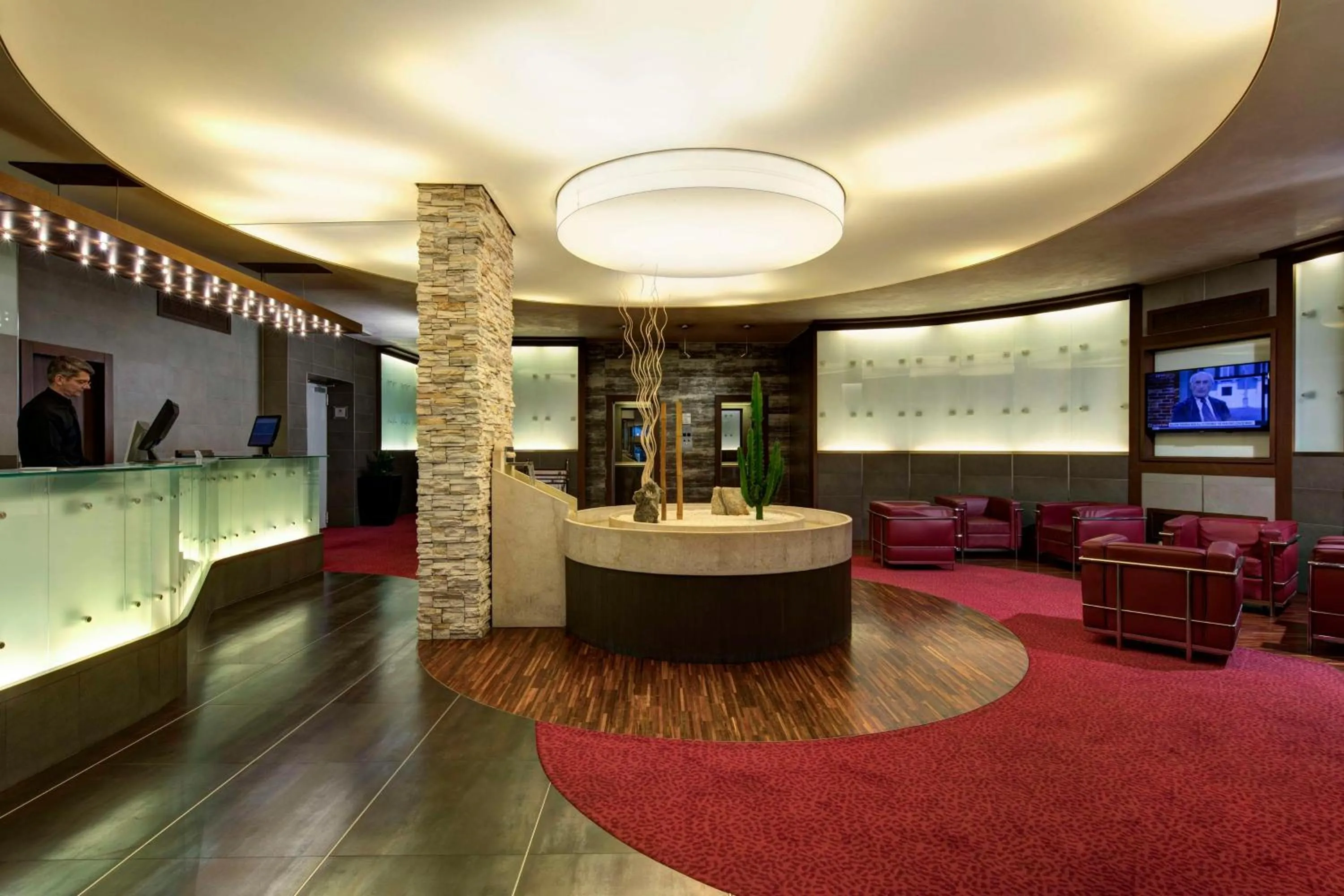 Lobby or reception in Best Western Gorizia Palace