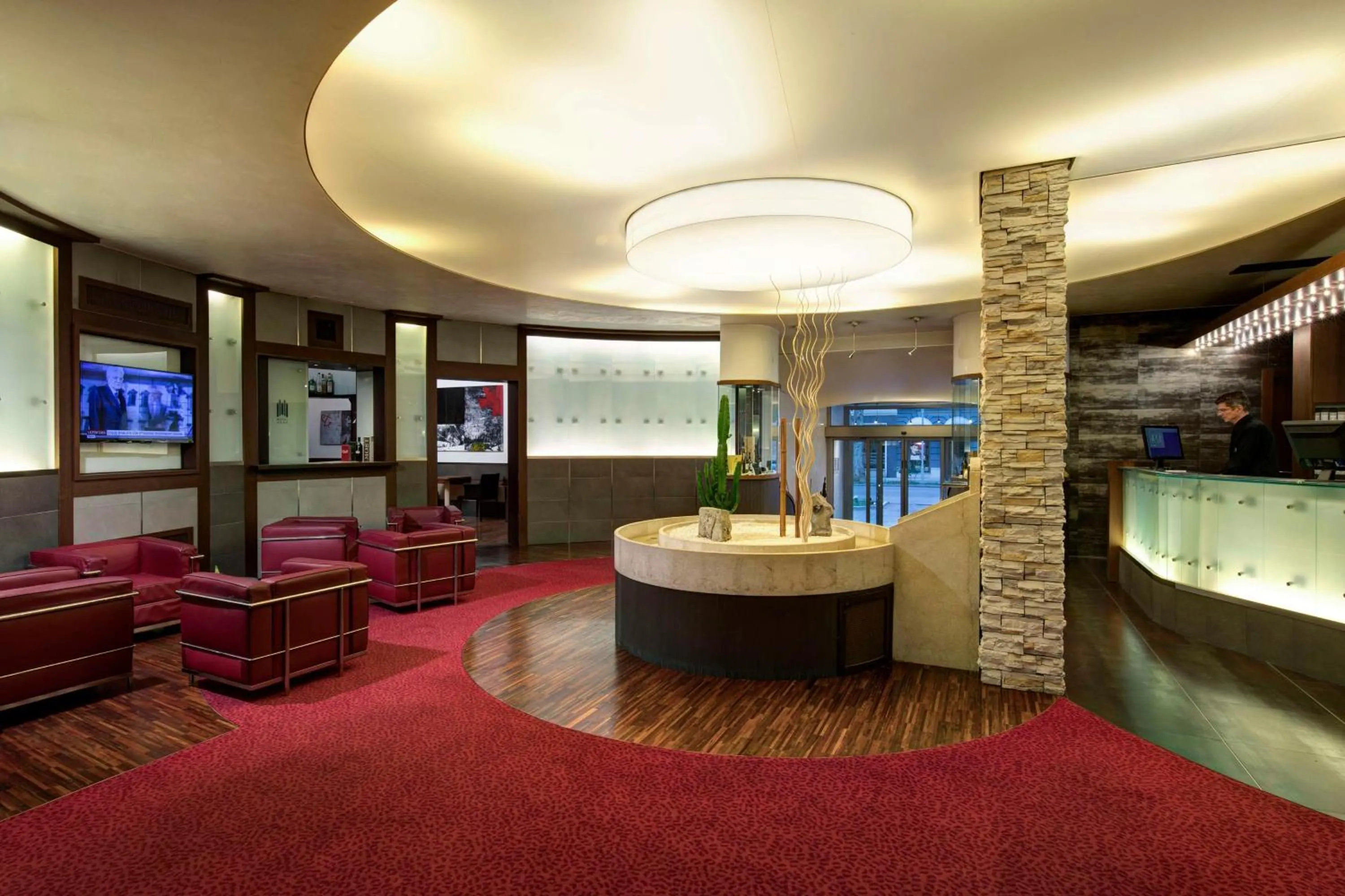 Lobby or reception in Best Western Gorizia Palace