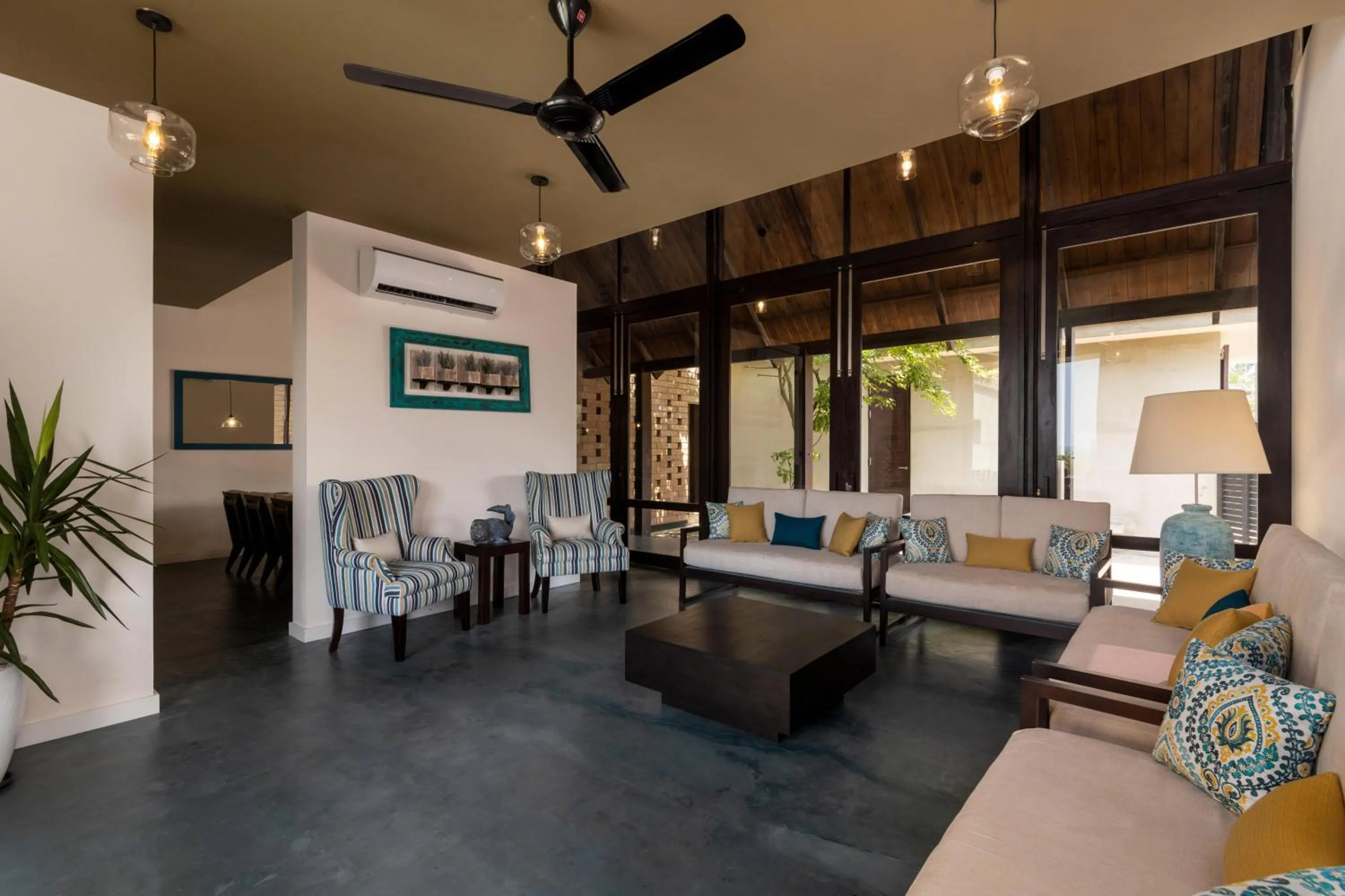 Lobby or reception in Inidi Leisure Luxury Villas