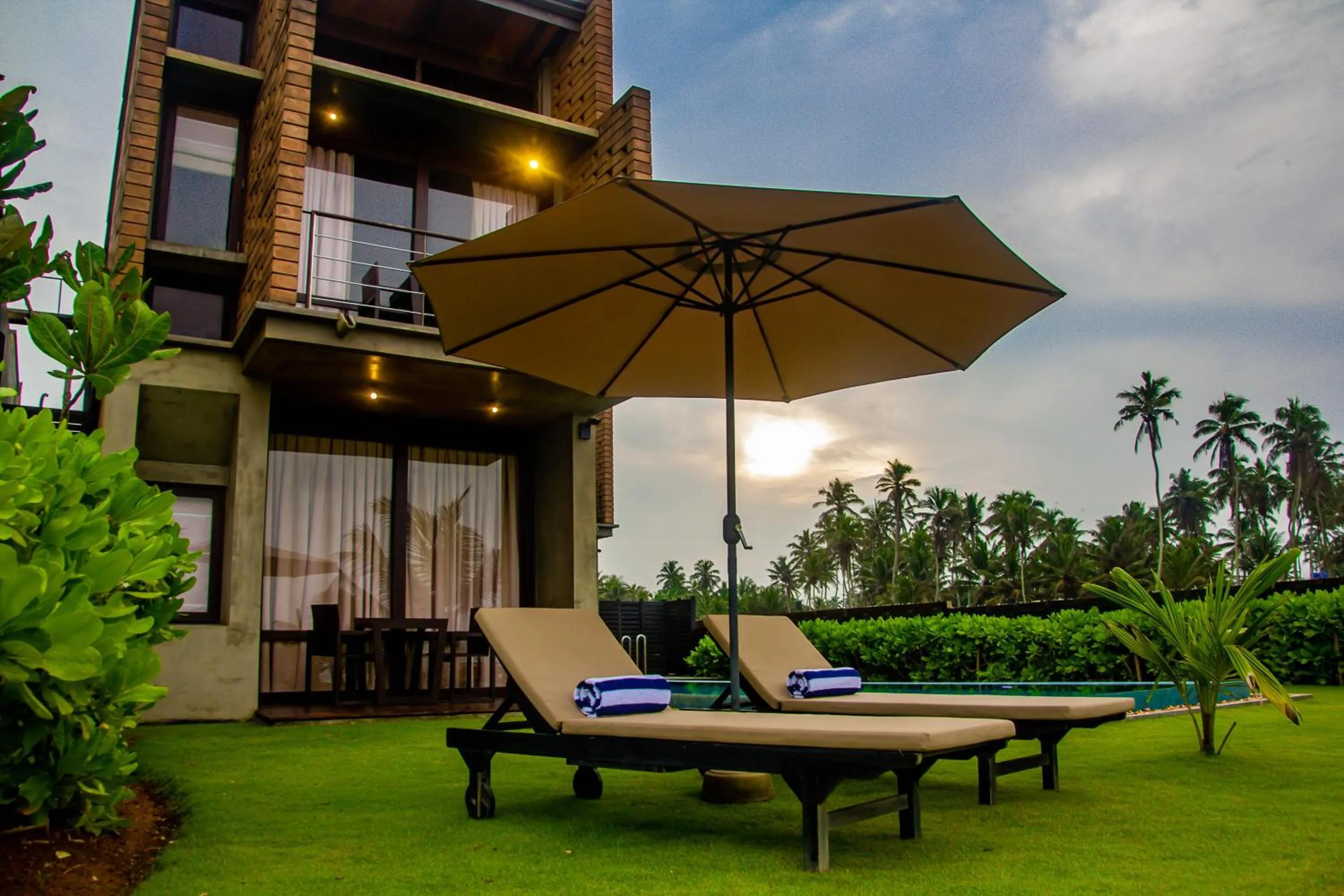 Garden in Inidi Leisure Luxury Villas