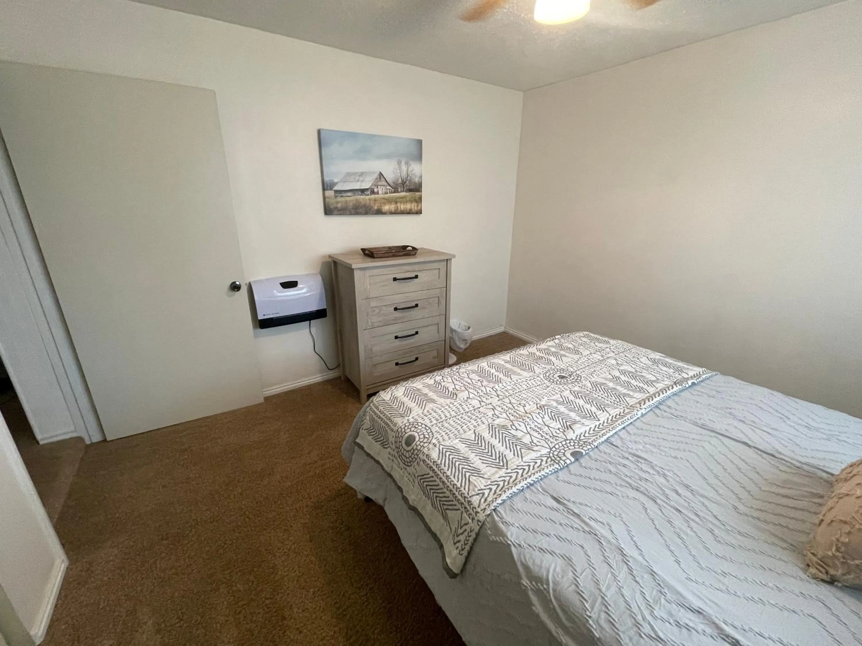 Bed in Callie's Cottage