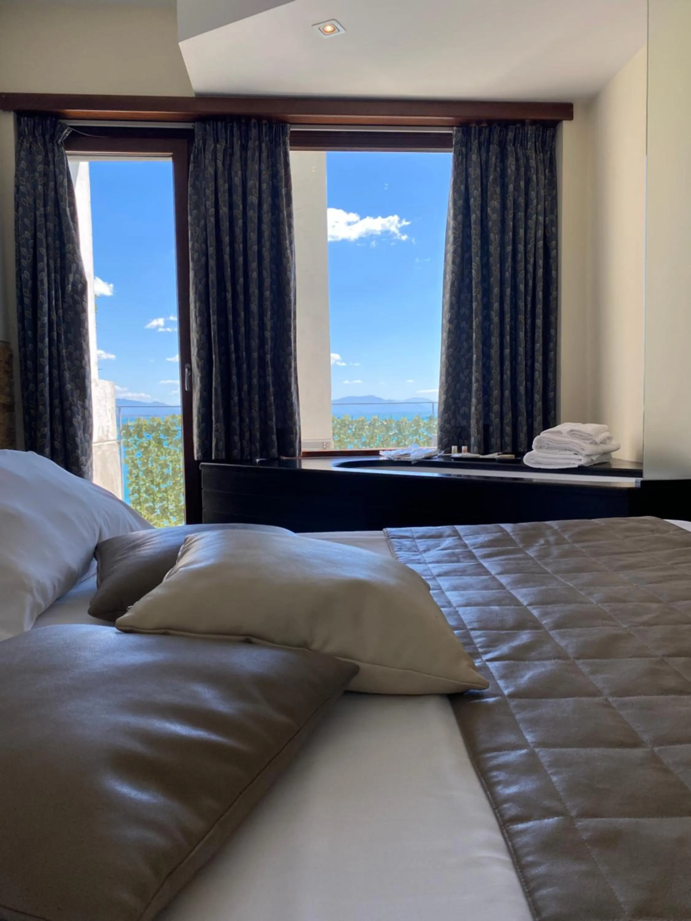 Bed in Hotel La Lucertola