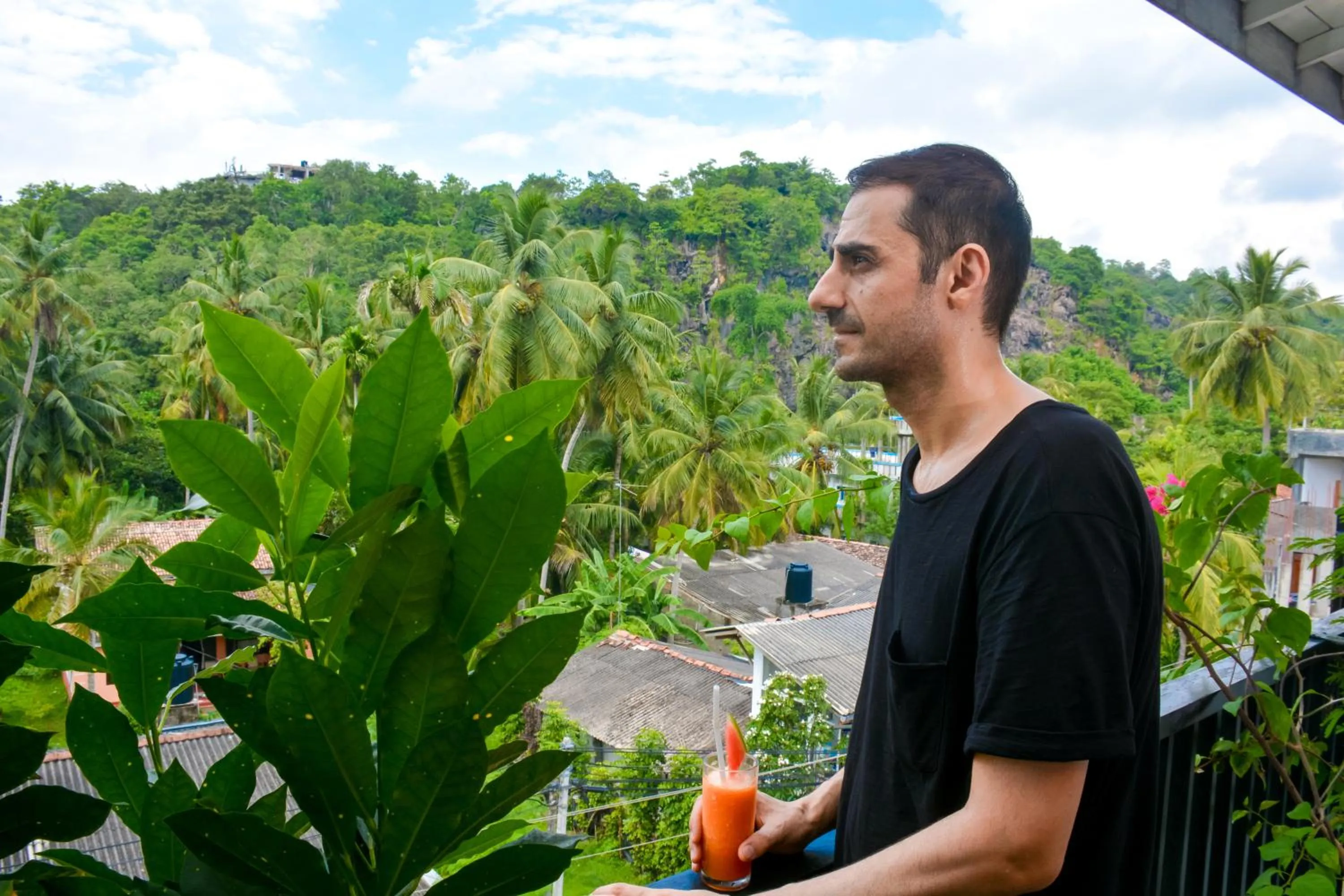 Guests in Hotel Bay Watch Unawatuna