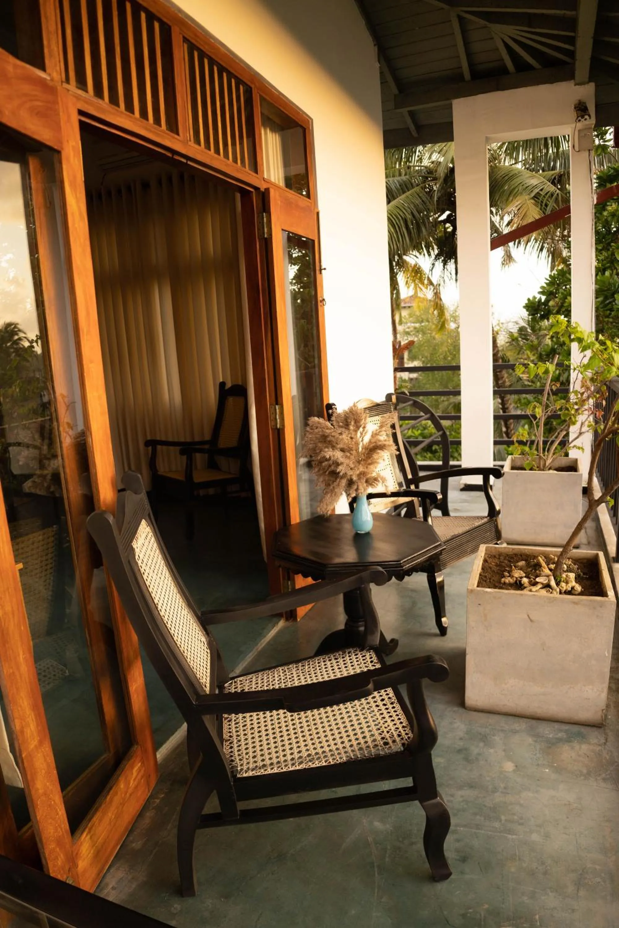 Balcony/Terrace in Hotel Bay Watch Unawatuna