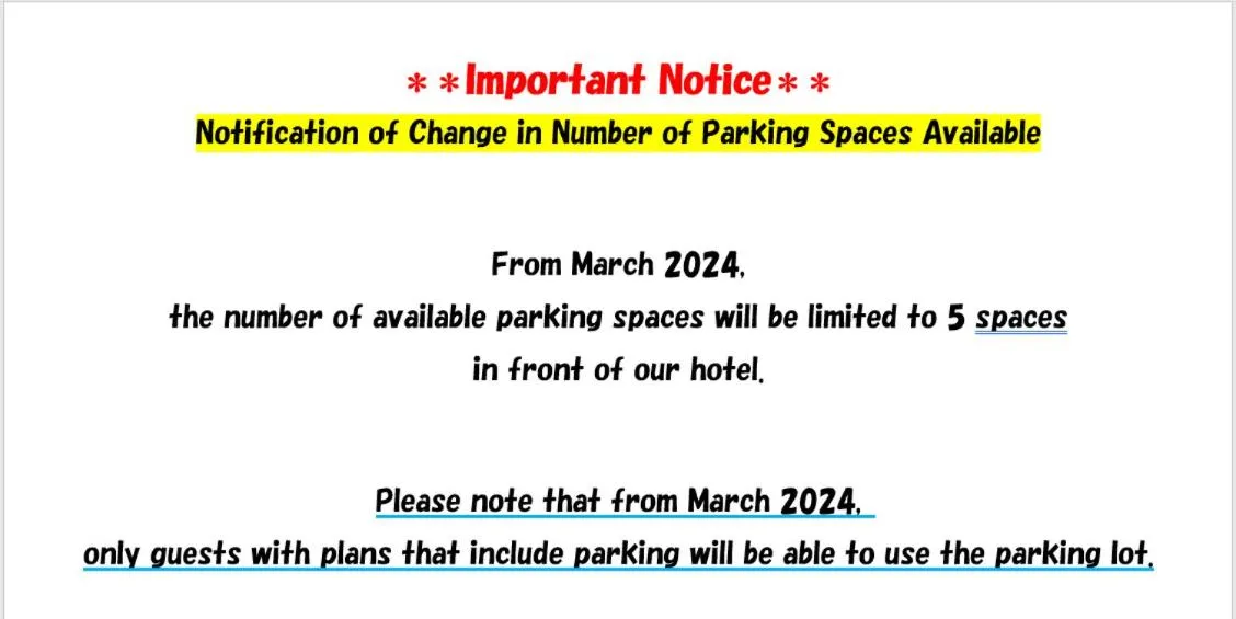 Parking in New Normal Condo in NAHA AIRPORT ニューノーマルコンドイン那覇エアポート