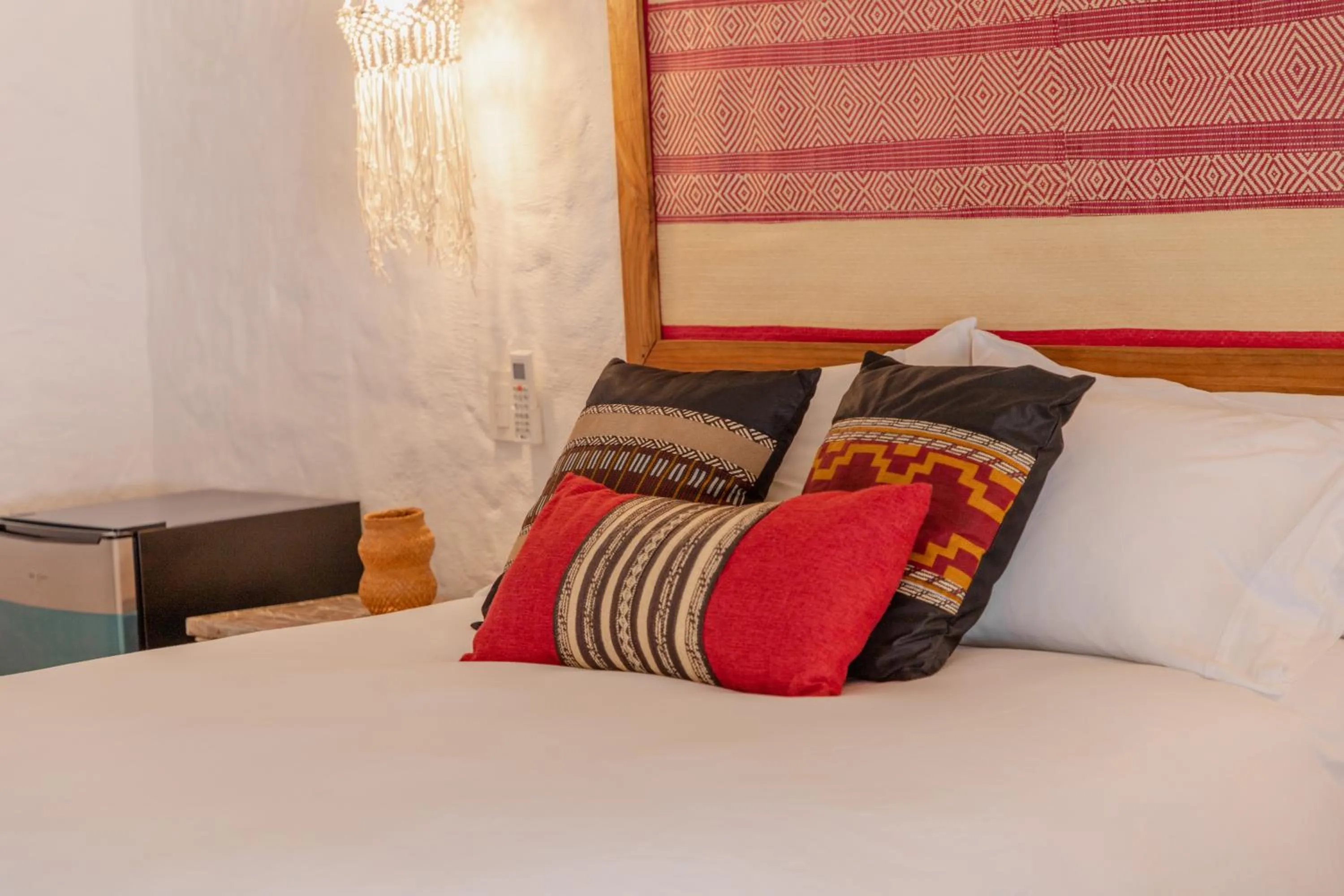 Bed in Bora Bora Beach Club Cartagena