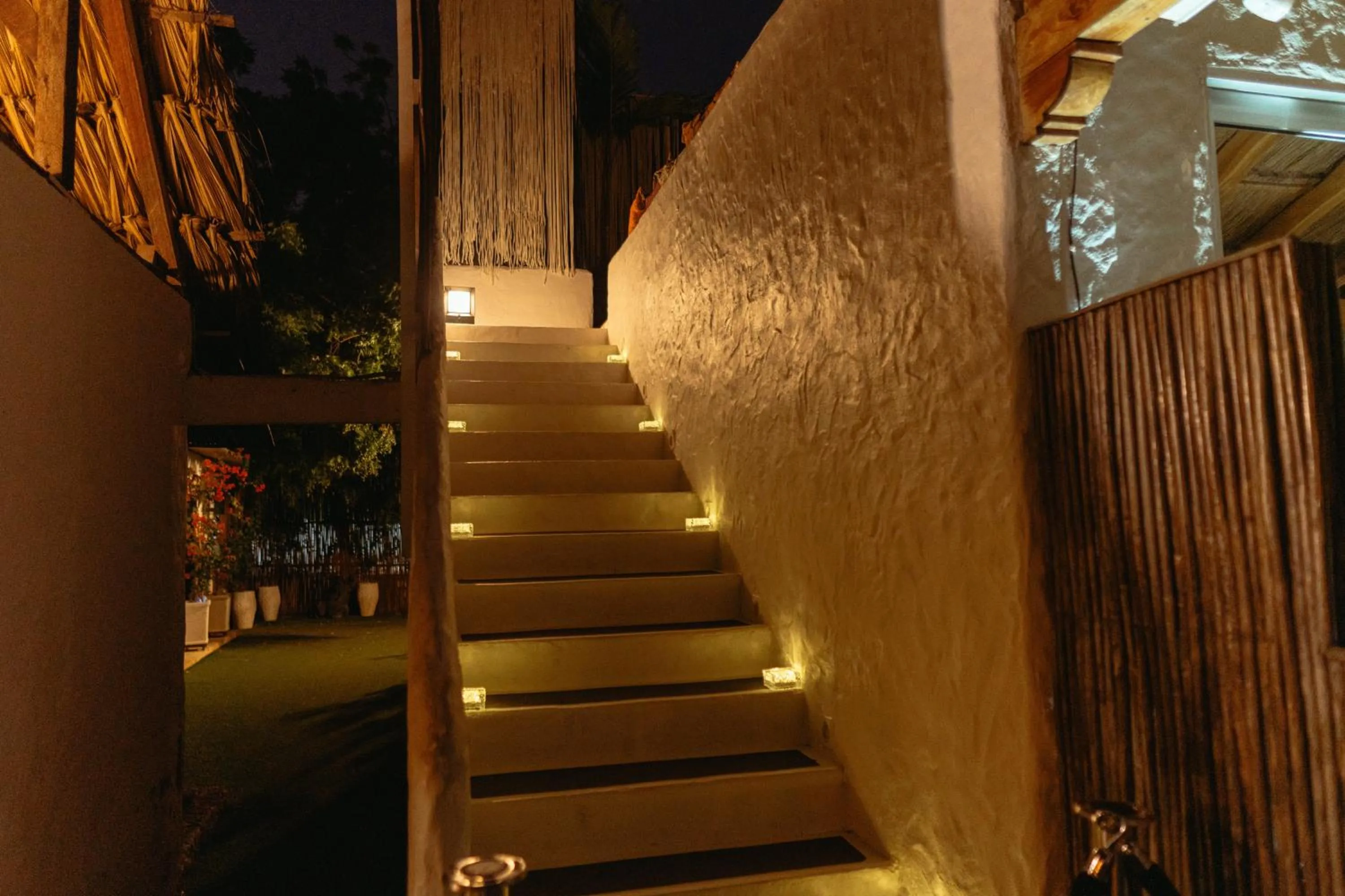Decorative detail in Bora Bora Beach Club Cartagena