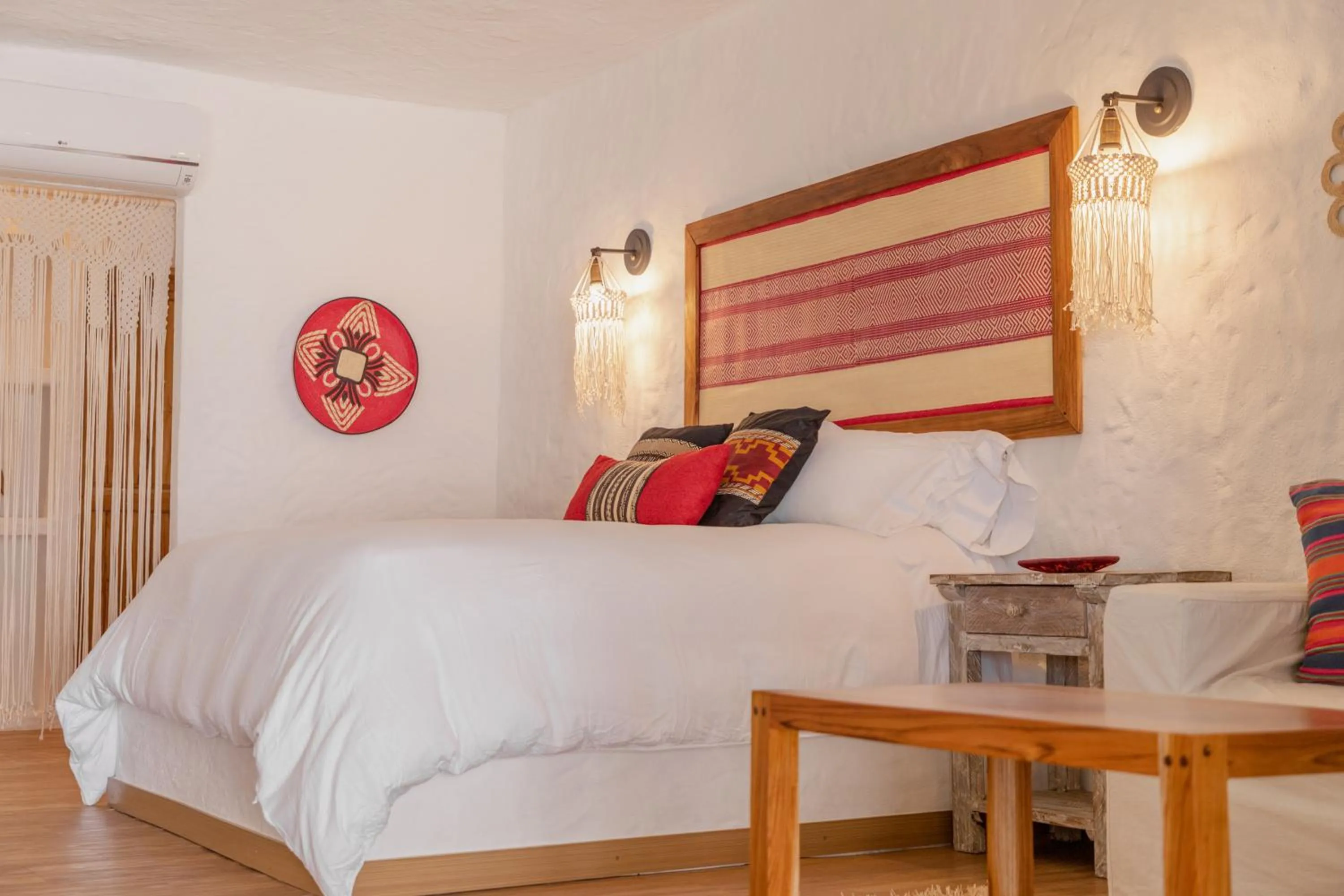 Bed in Bora Bora Beach Club Cartagena