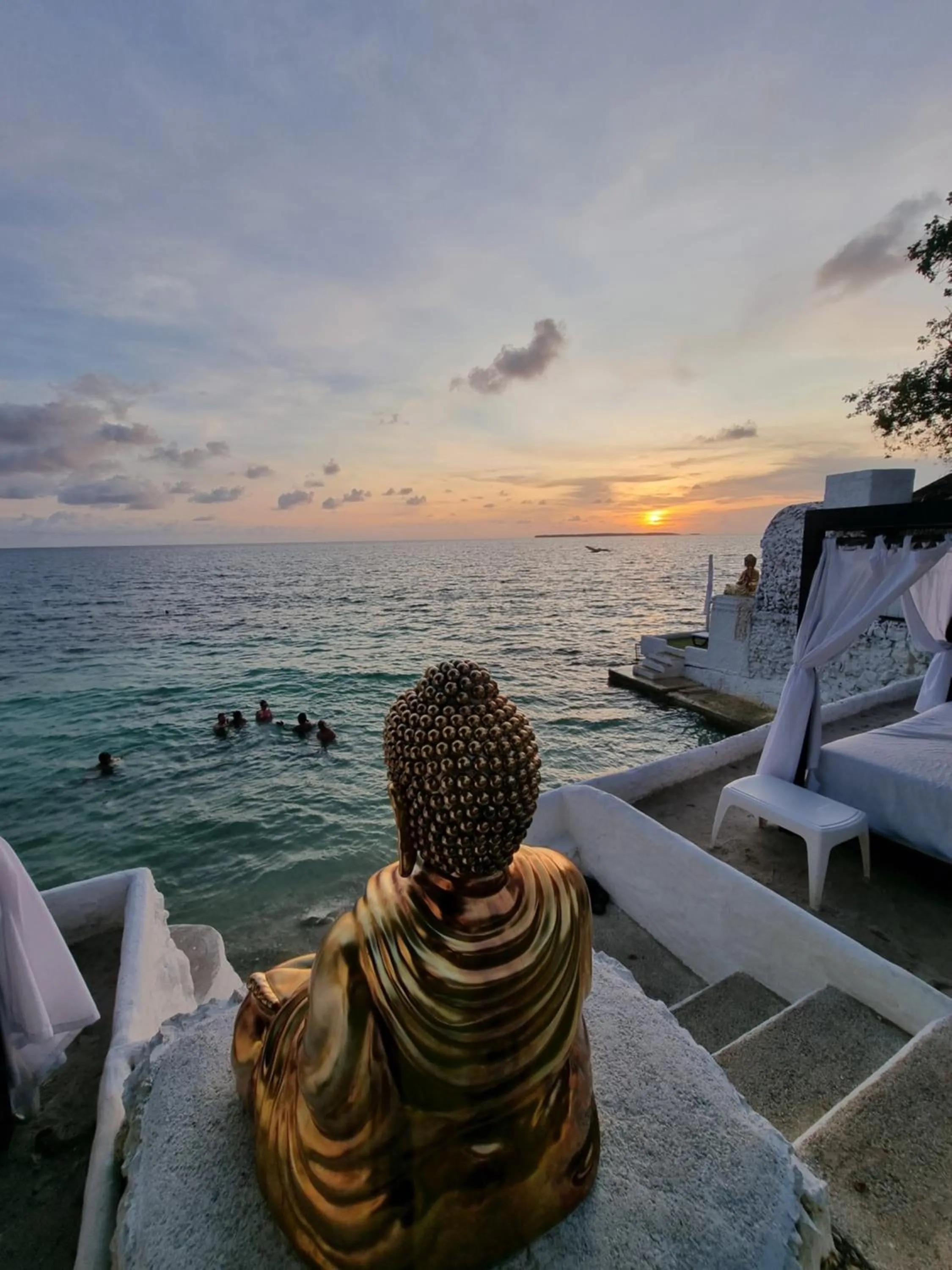 Sea view in Bora Bora Beach Club Cartagena