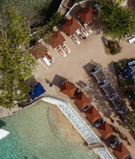 Natural landscape in Bora Bora Beach Club Cartagena