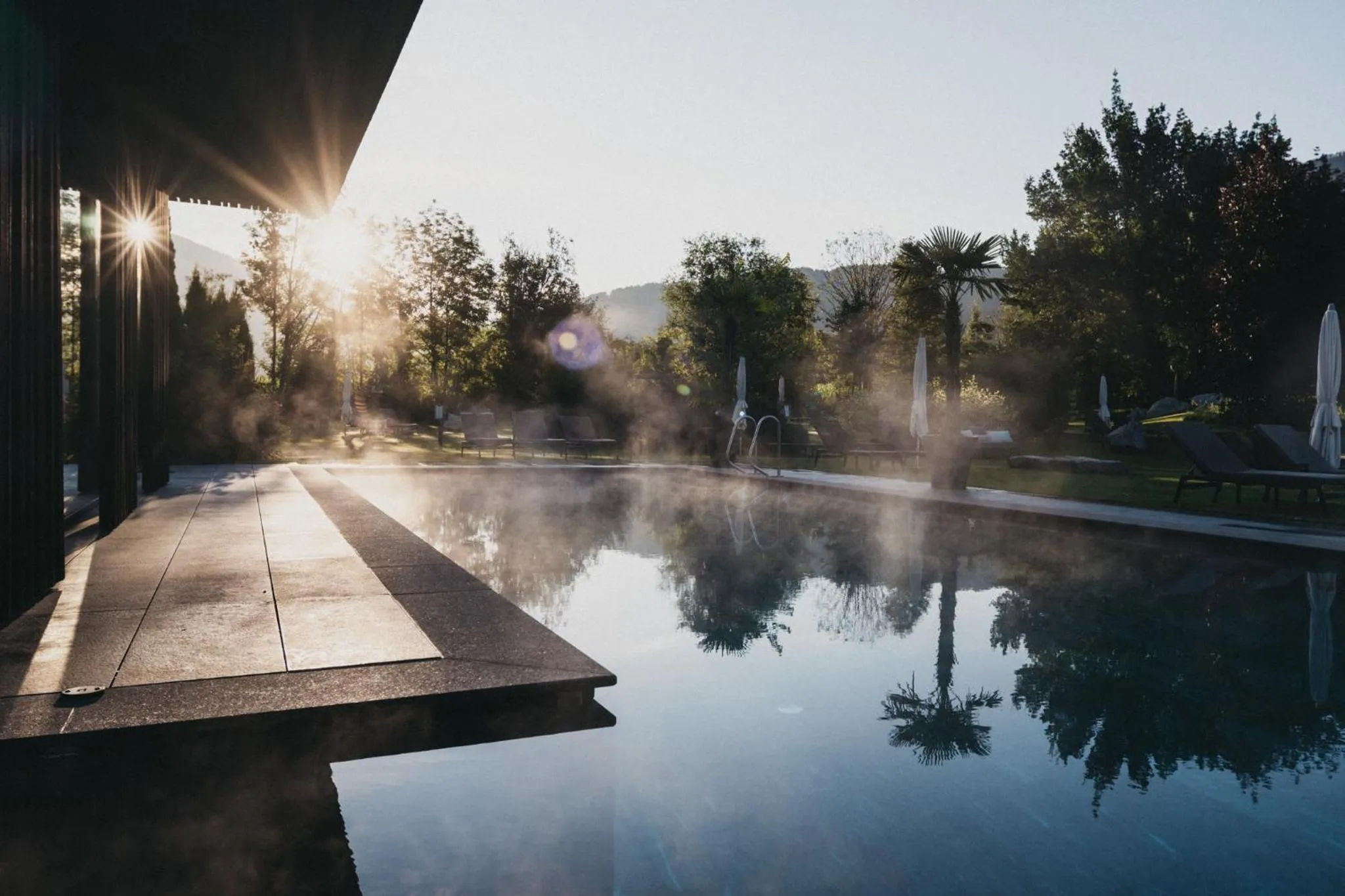 Swimming pool in Hotel Rudolf