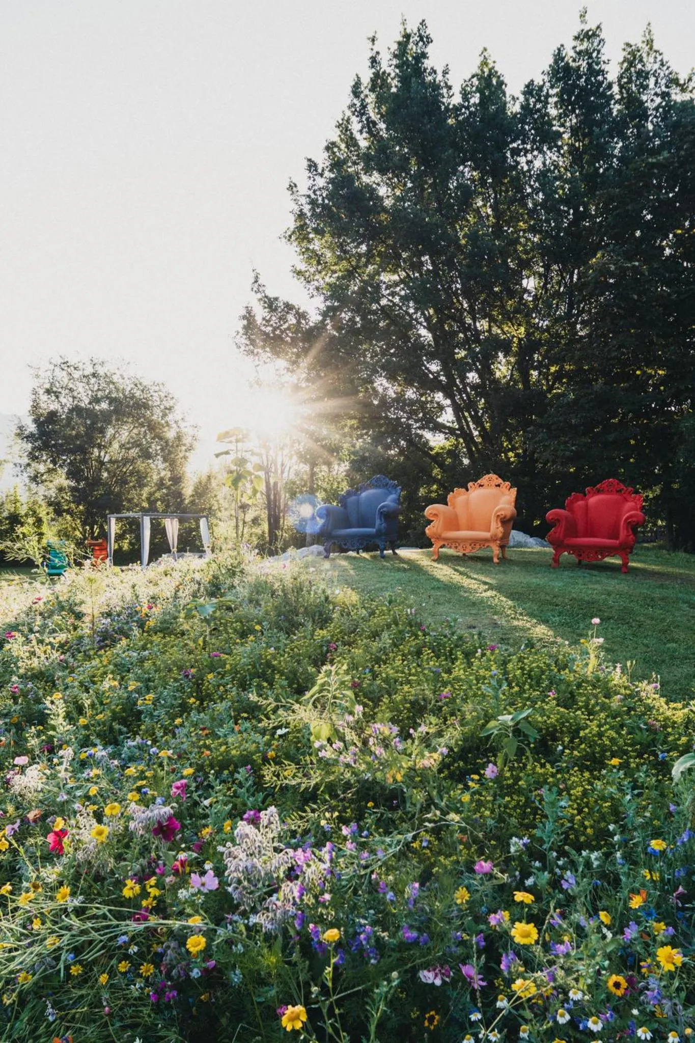 Garden in Hotel Rudolf