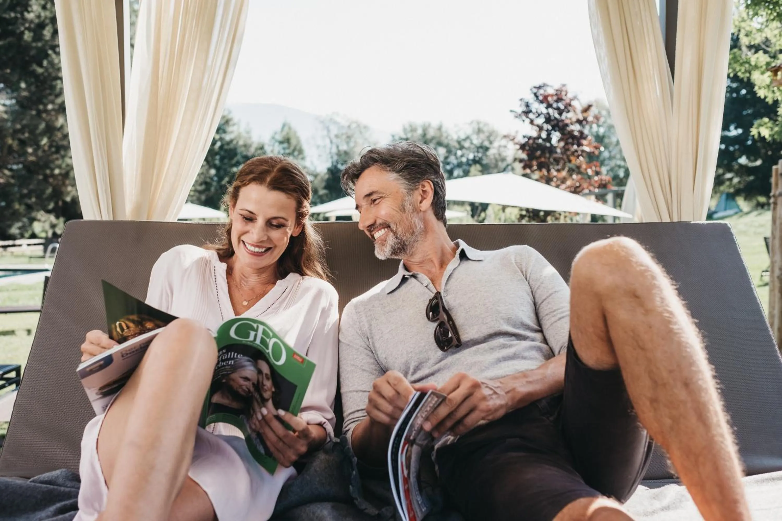 Garden in Hotel Rudolf