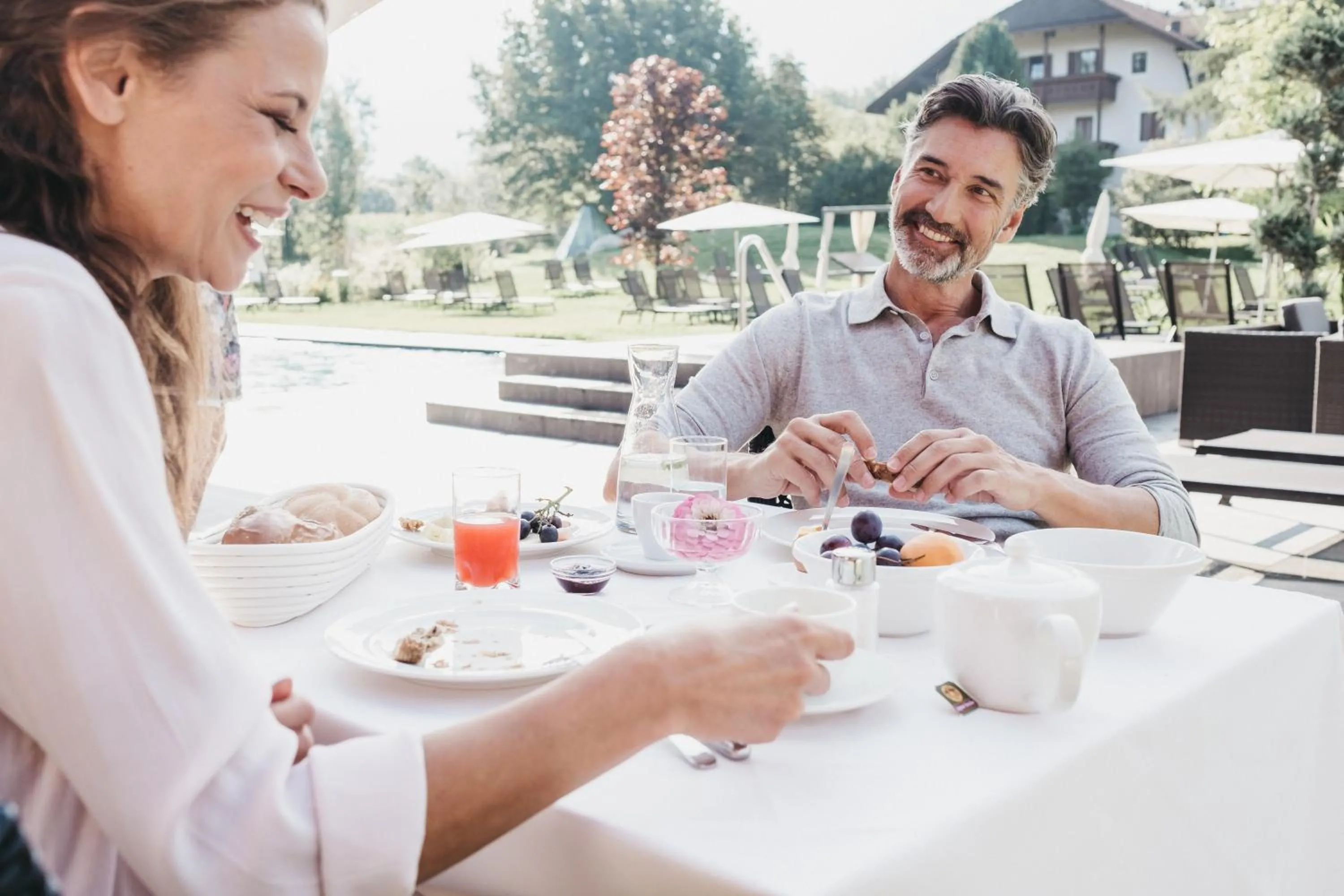 Garden in Hotel Rudolf