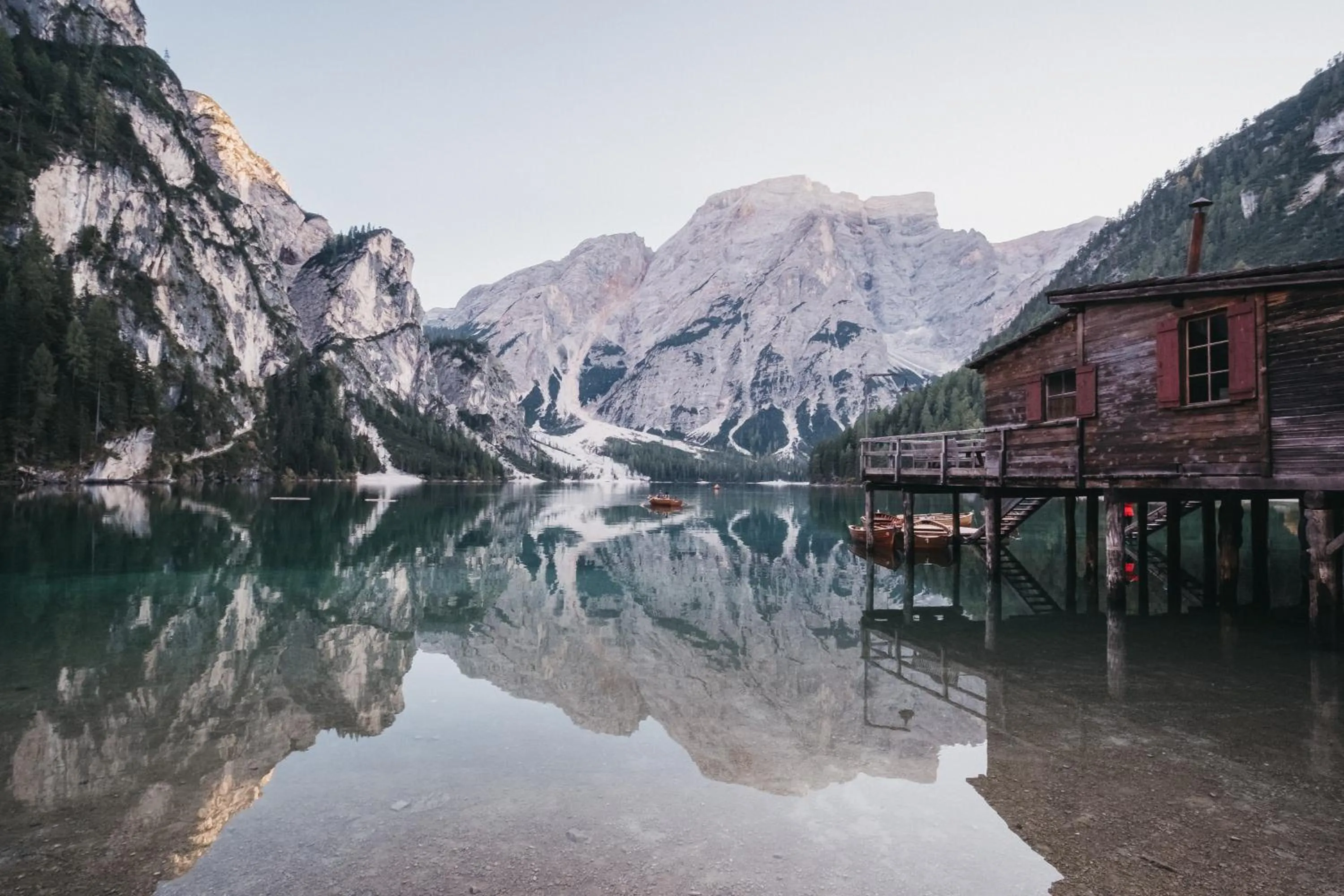 Mountain view in Hotel Rudolf