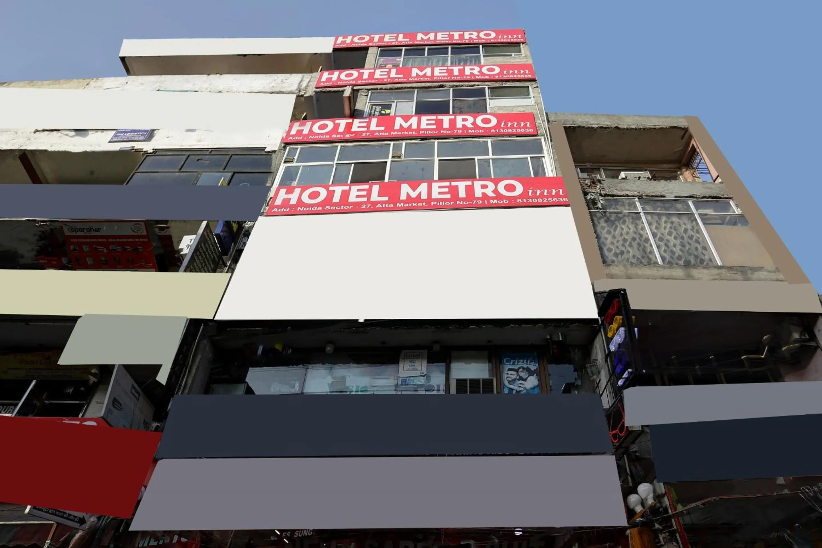 Facade/entrance in Hotel O Metro Inn