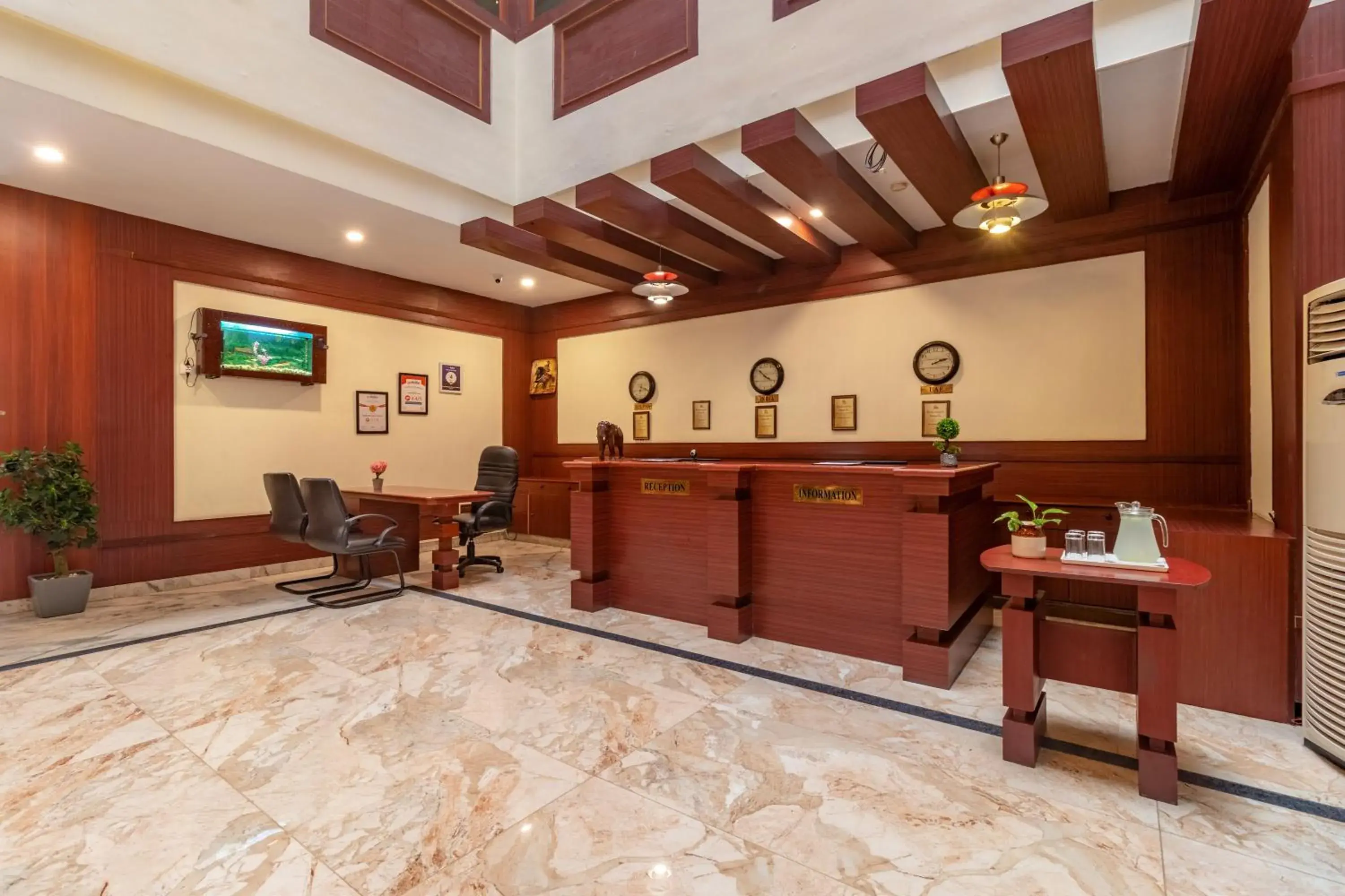 Lobby or reception in Zip By Spree Hotels Mangala Towers Thrissur Lobby or reception in Zip By Spree Hotels Mangala Towers Thrissur