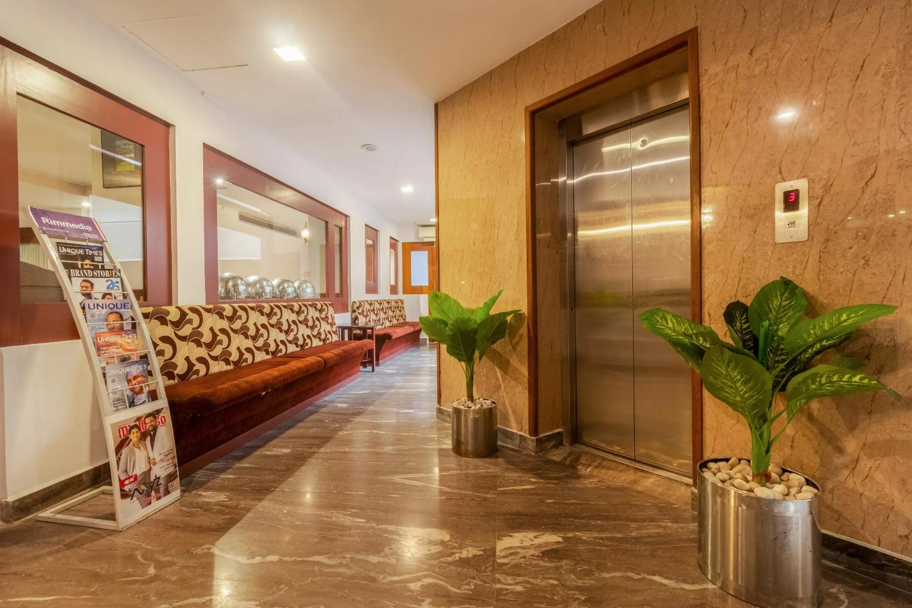 Lobby or reception in Zip By Spree Hotels Mangala Towers Thrissur