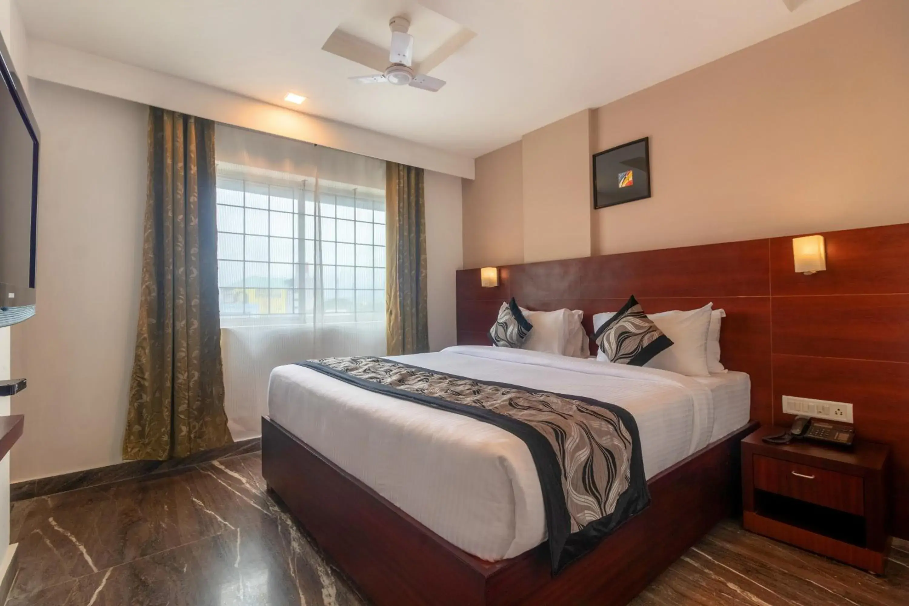Bed in Zip By Spree Hotels Mangala Towers Thrissur Bed in Zip By Spree Hotels Mangala Towers Thrissur