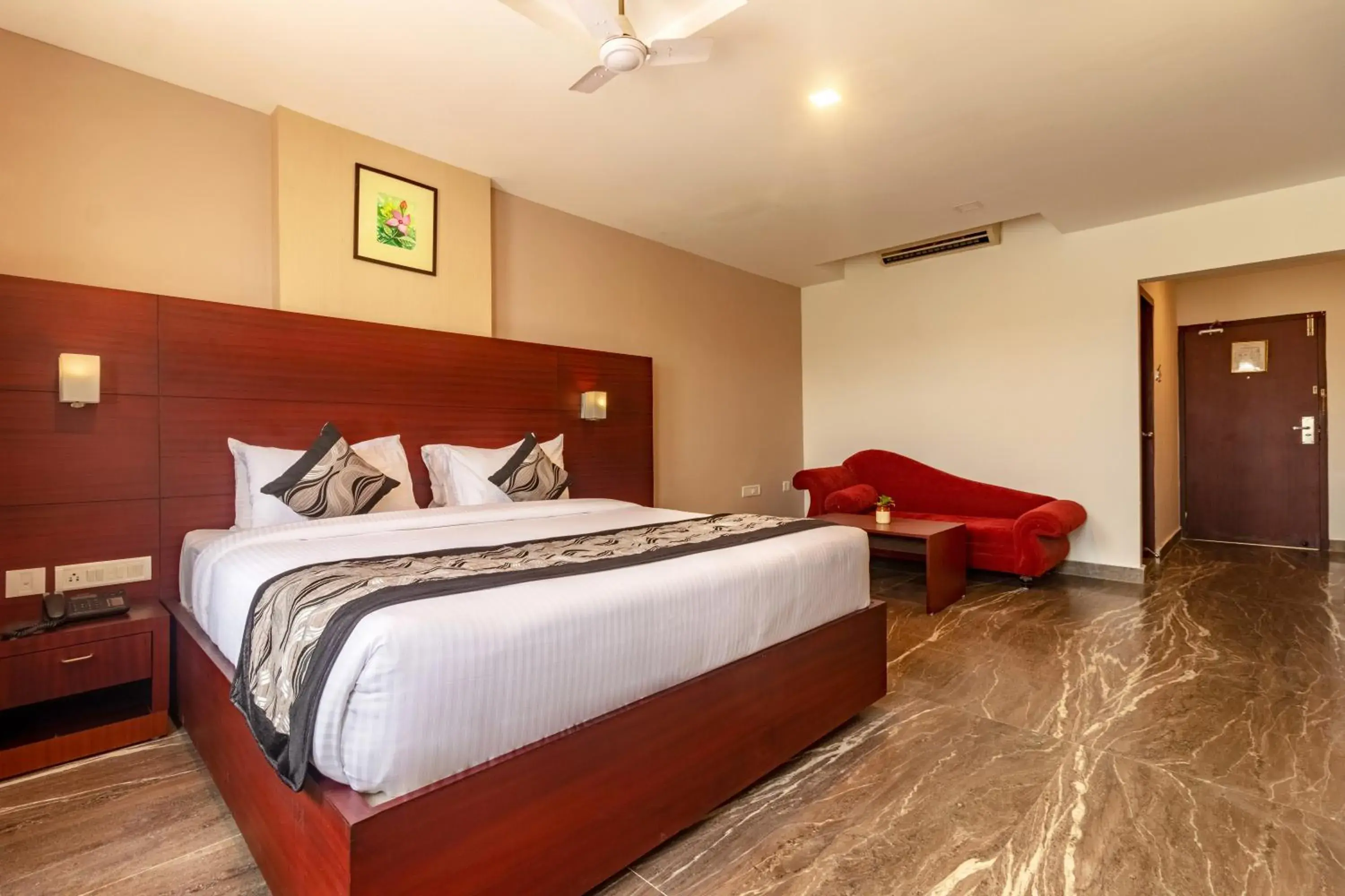 Bed in Zip By Spree Hotels Mangala Towers Thrissur Bed in Zip By Spree Hotels Mangala Towers Thrissur