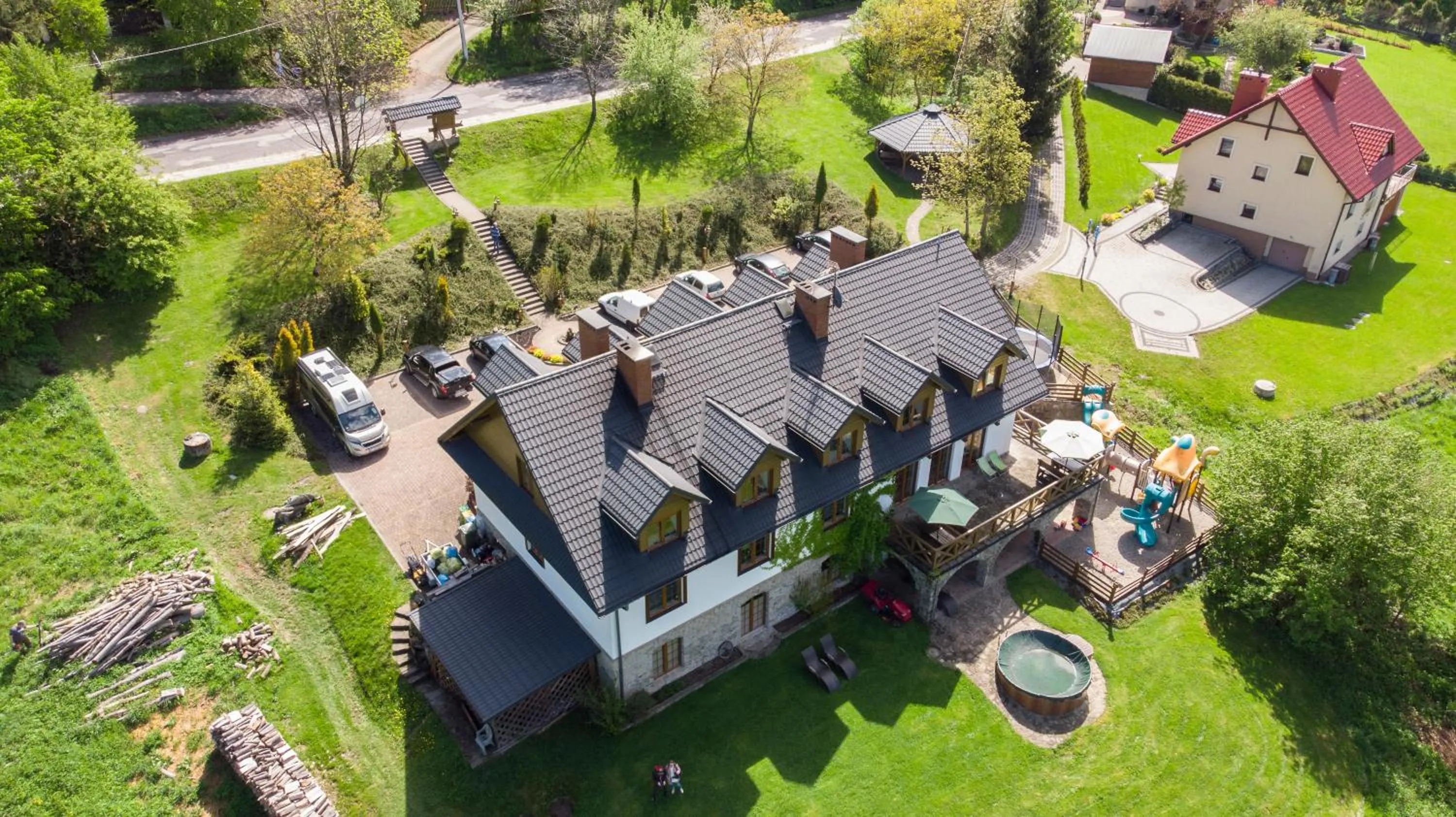 Bird's eye view in Mileżówka - Noclegi&SPA