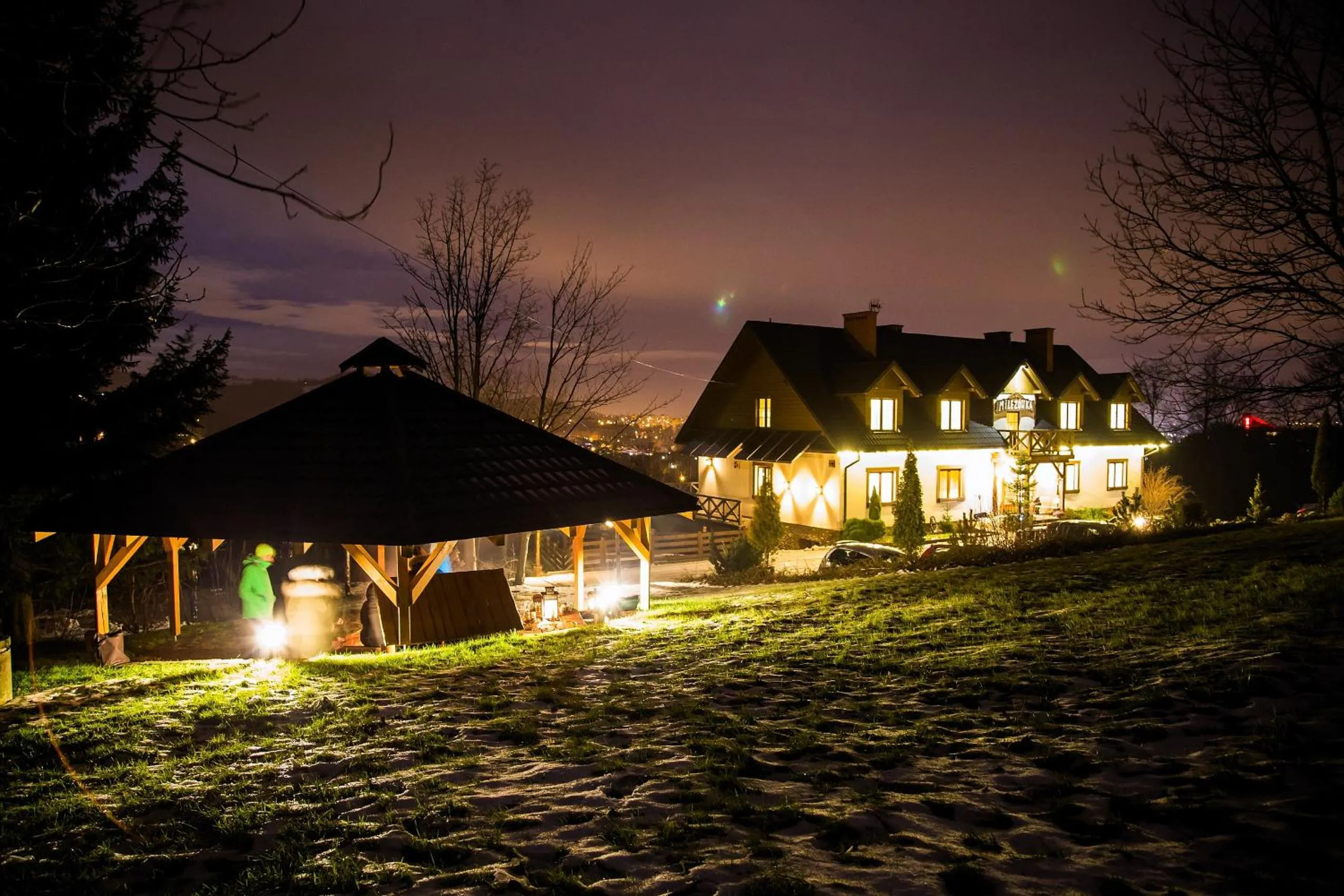 BBQ facilities in Mileżówka - Noclegi&SPA
