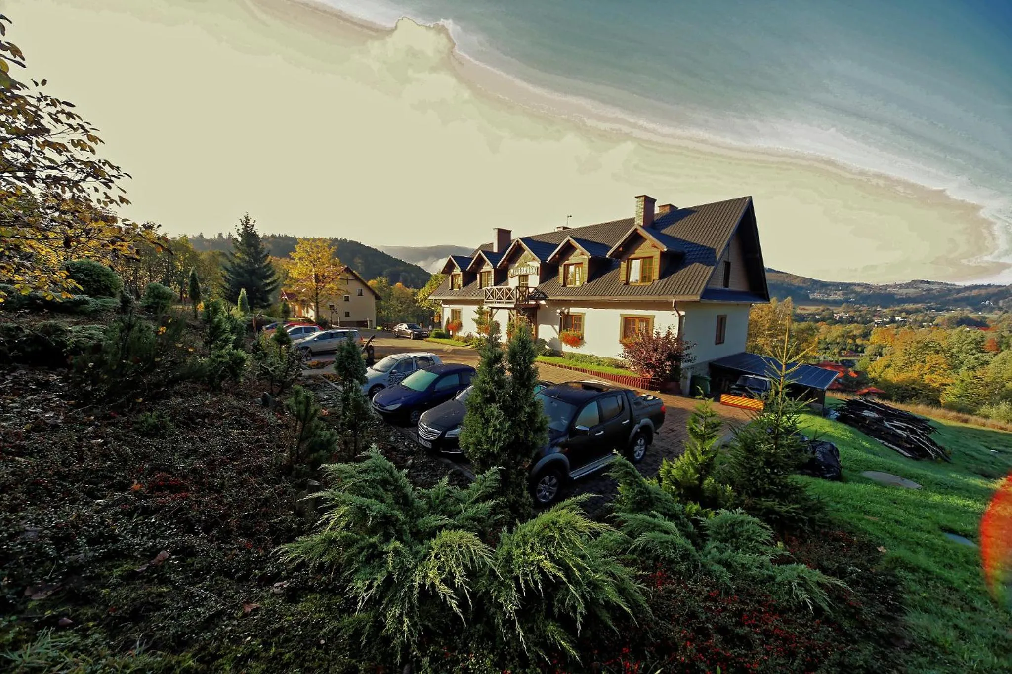 Property building in Mileżówka - Noclegi&SPA