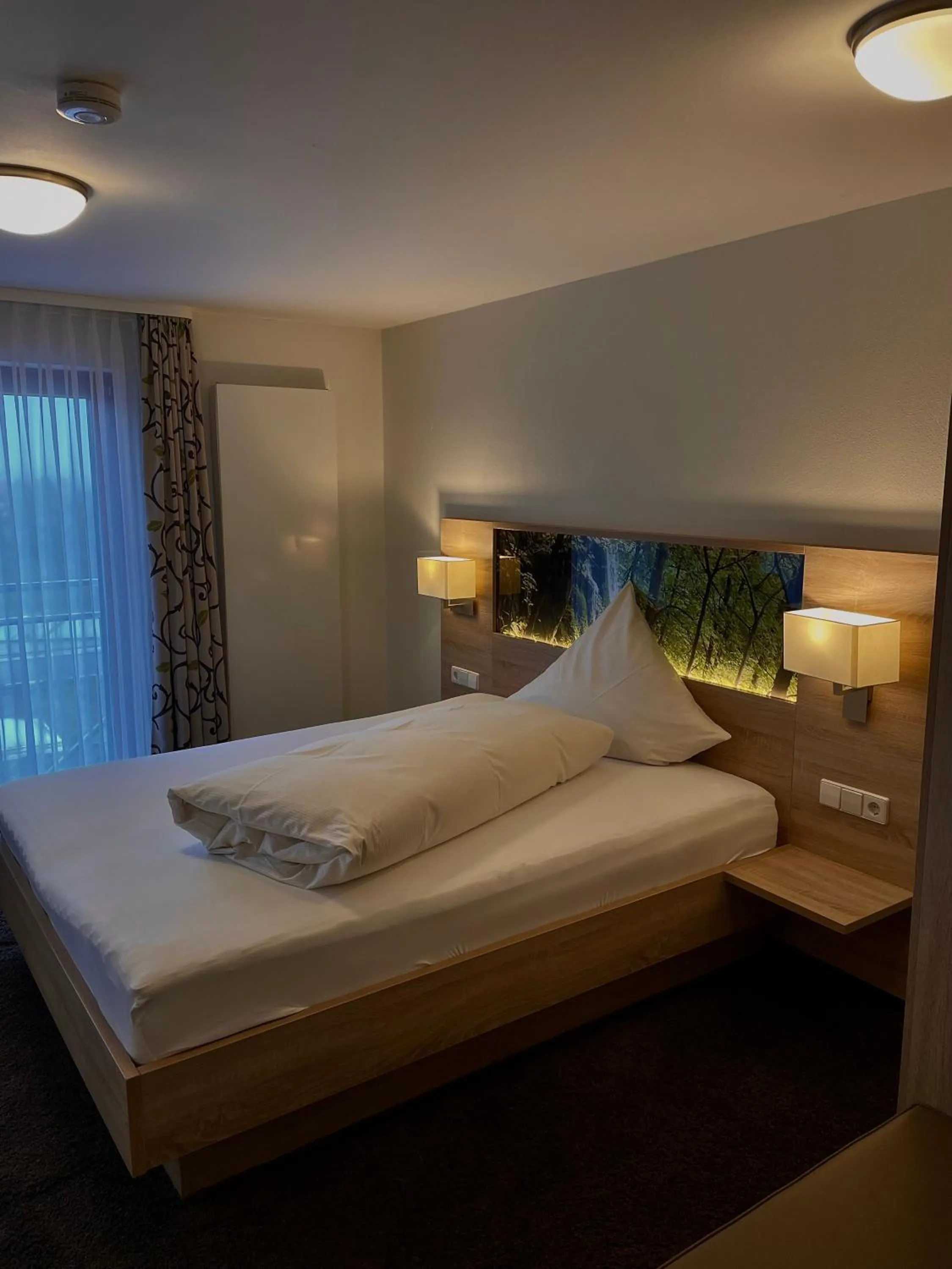 Bed in Gasthof Lamm Grabenstetten