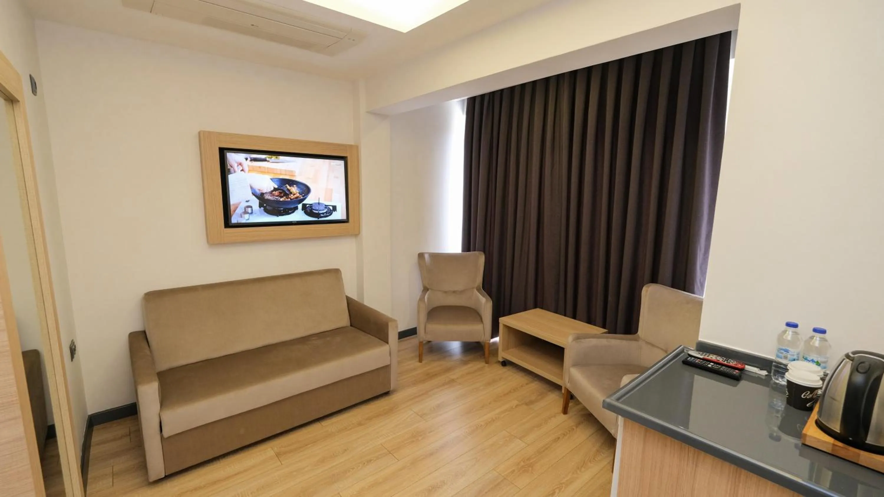 Seating area in Alesta Seaside Residence