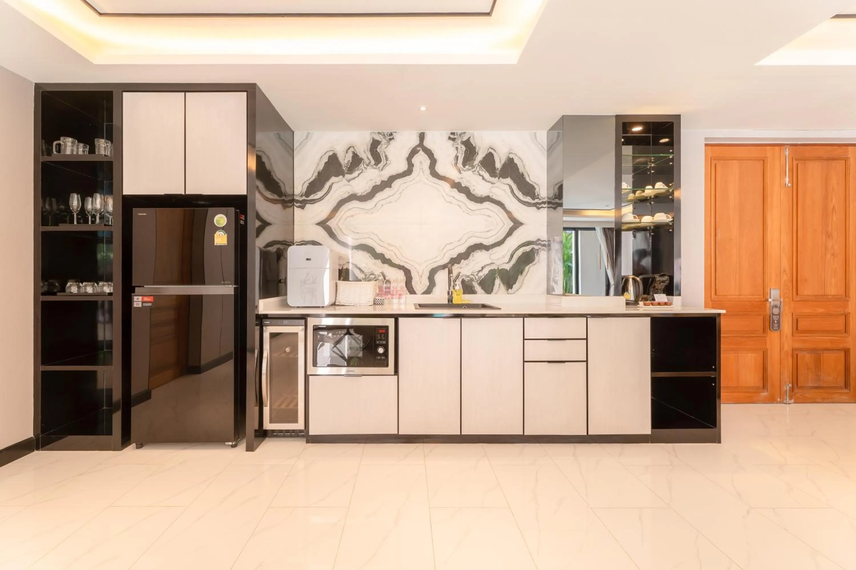 Kitchen or kitchenette in Verbena Chiangmai