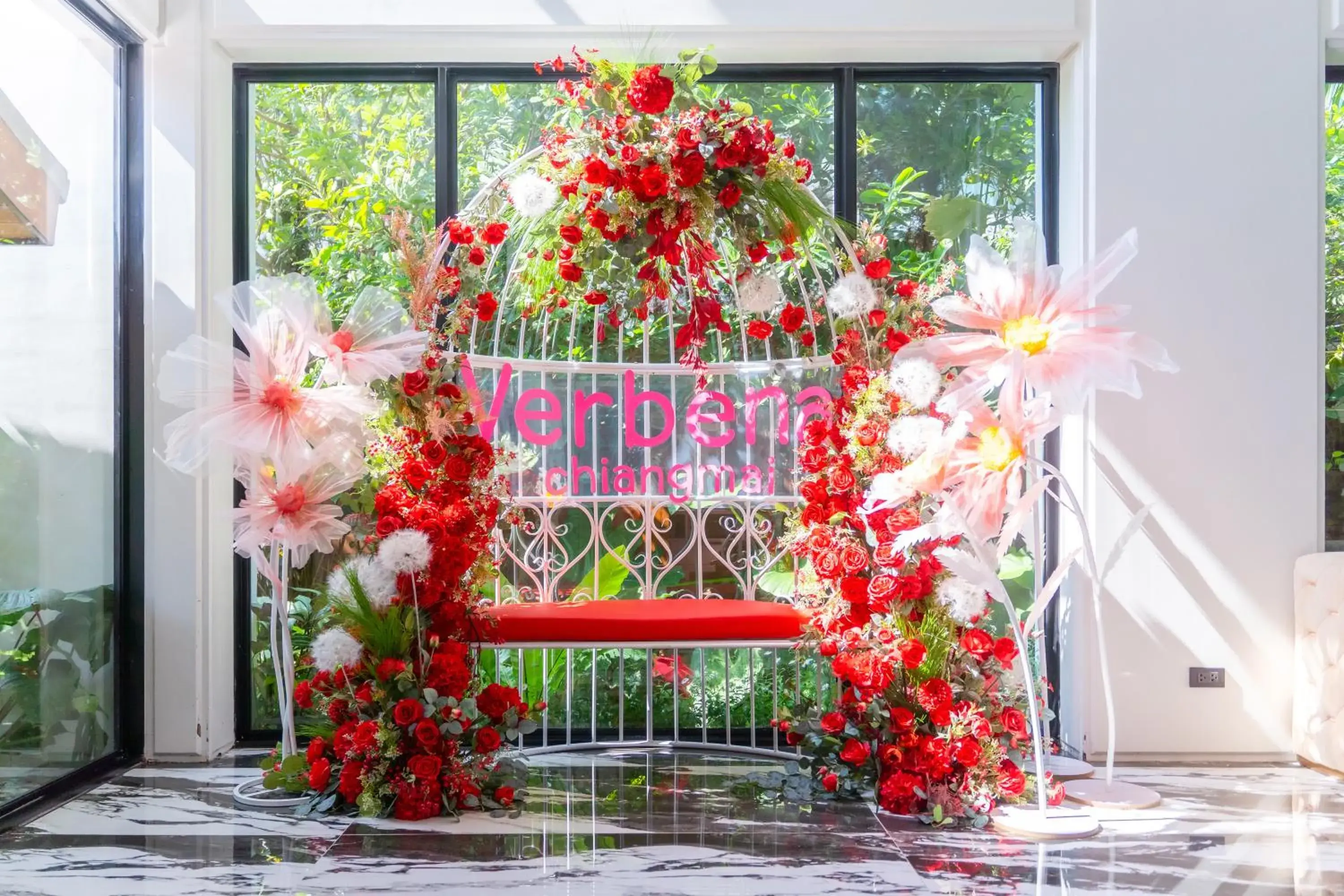 Lobby or reception in Verbena Chiangmai Lobby or reception in Verbena Chiangmai