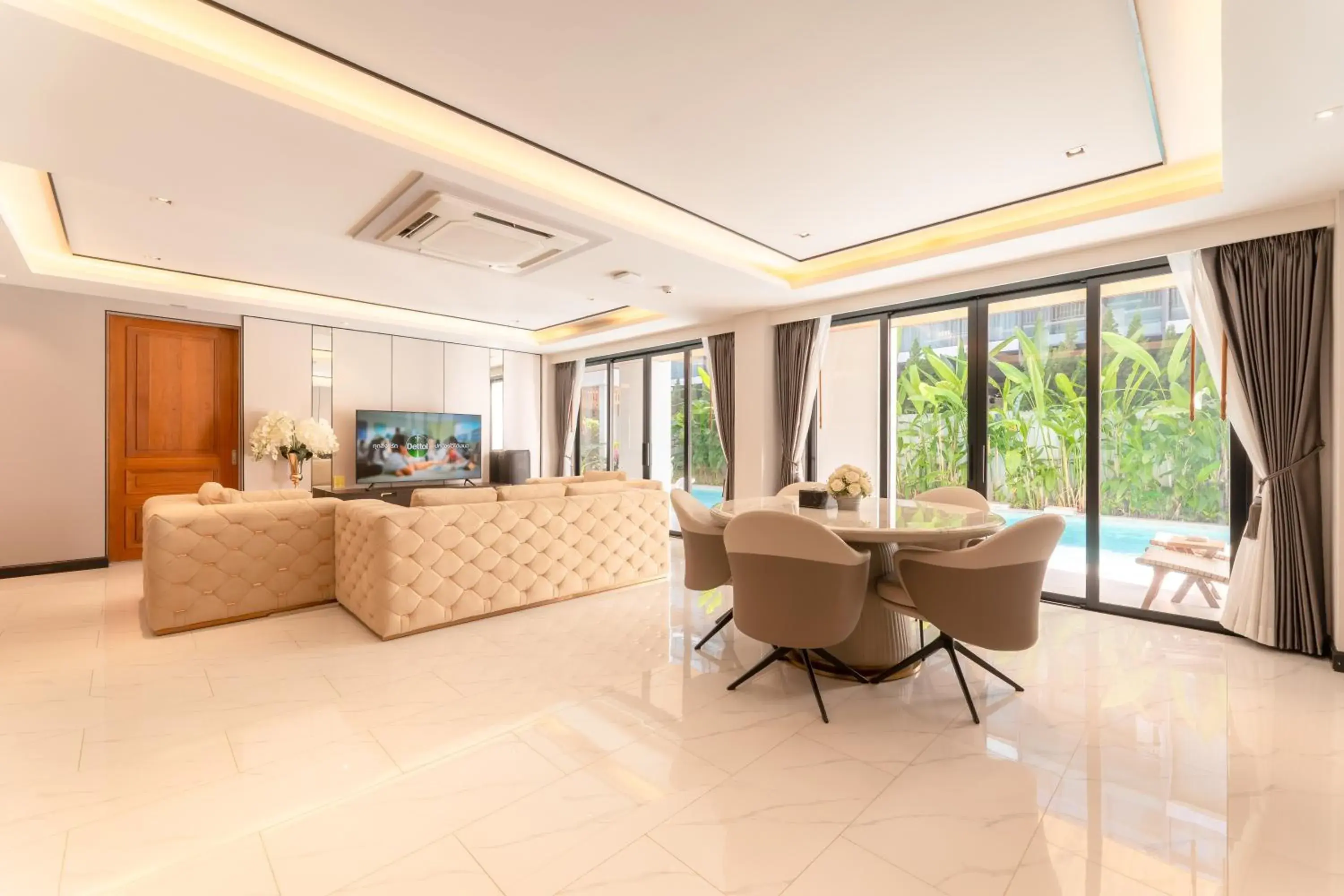 Living room in Verbena Chiangmai Living room in Verbena Chiangmai