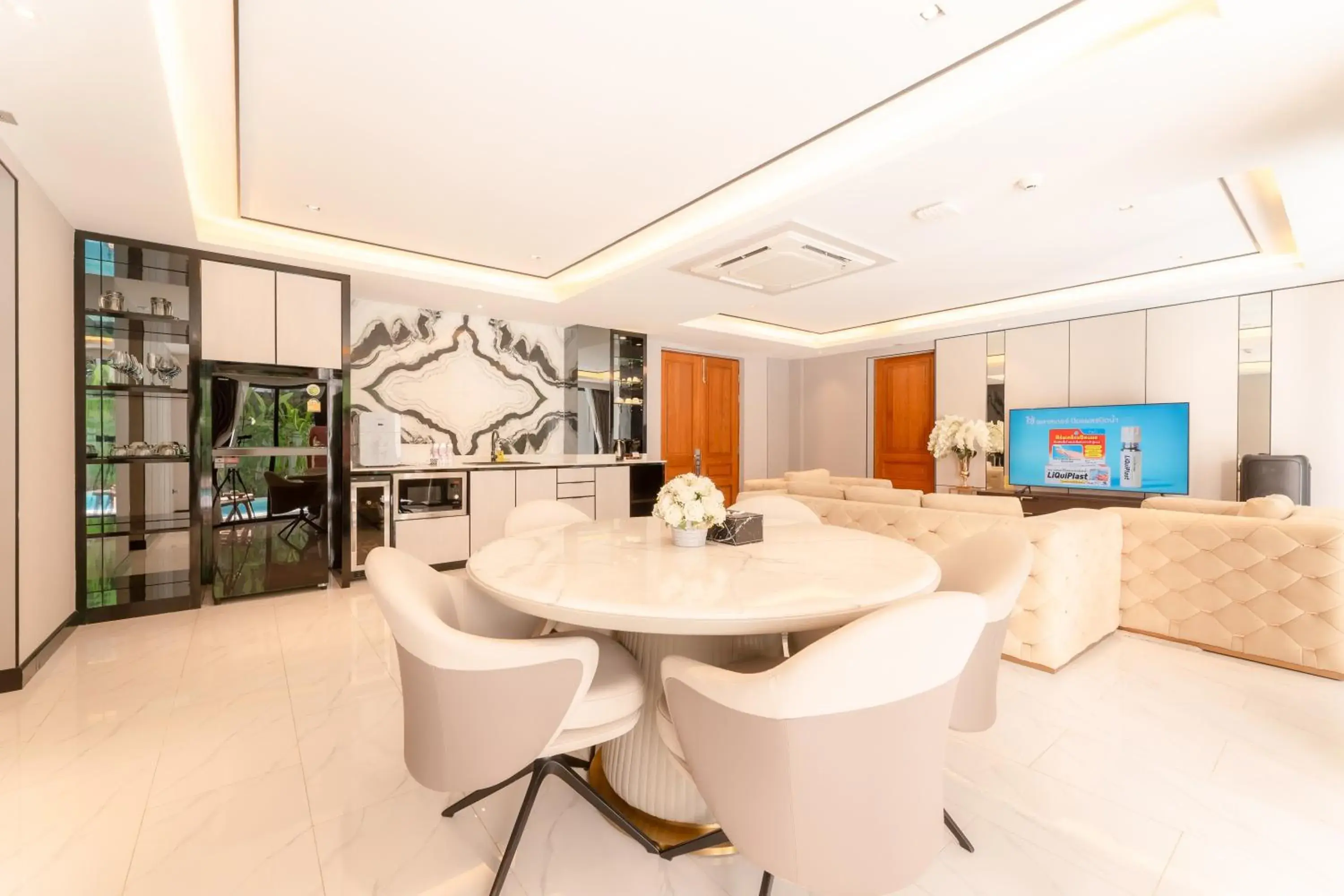 Seating area in Verbena Chiangmai Seating area in Verbena Chiangmai