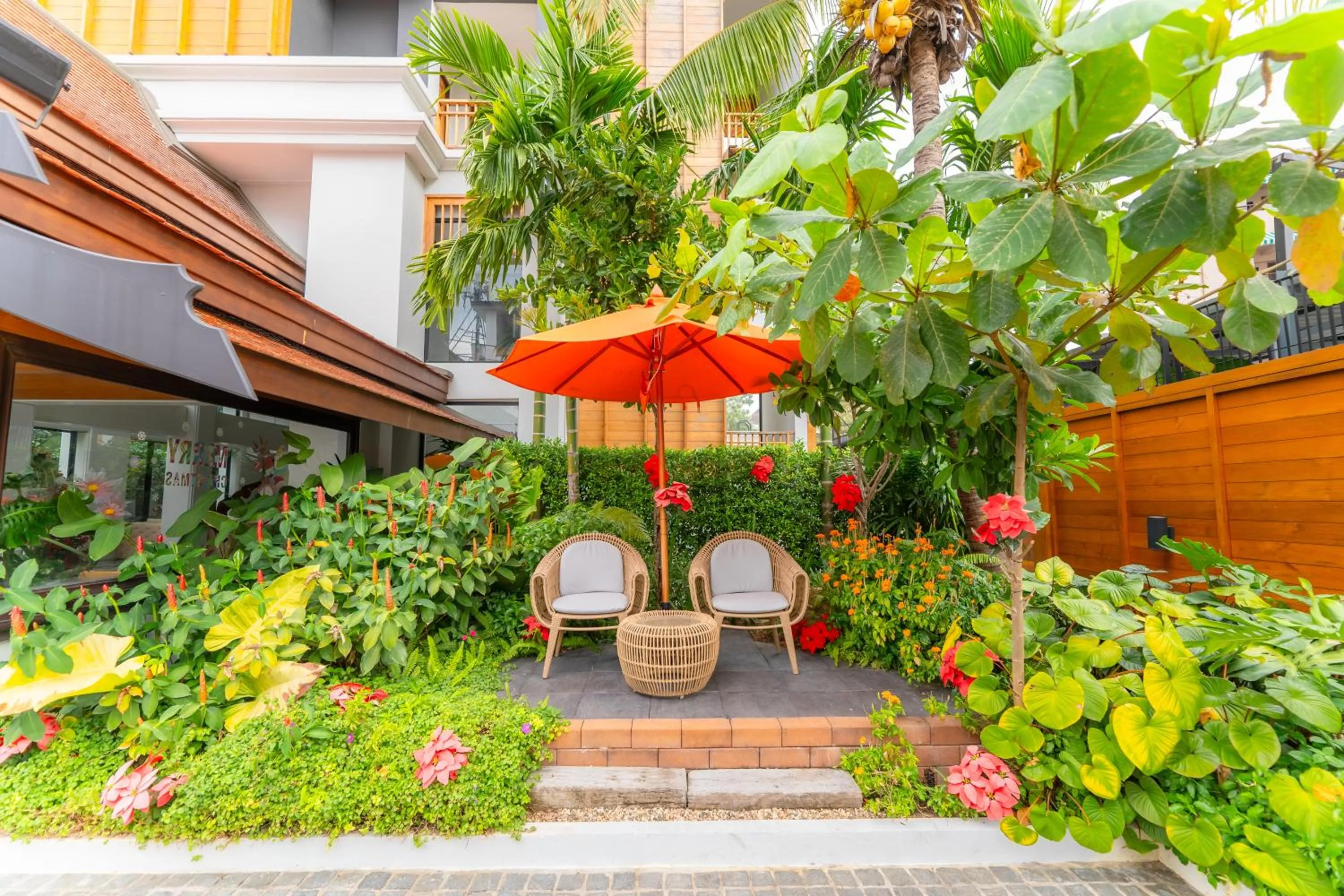 Garden in Verbena Chiangmai