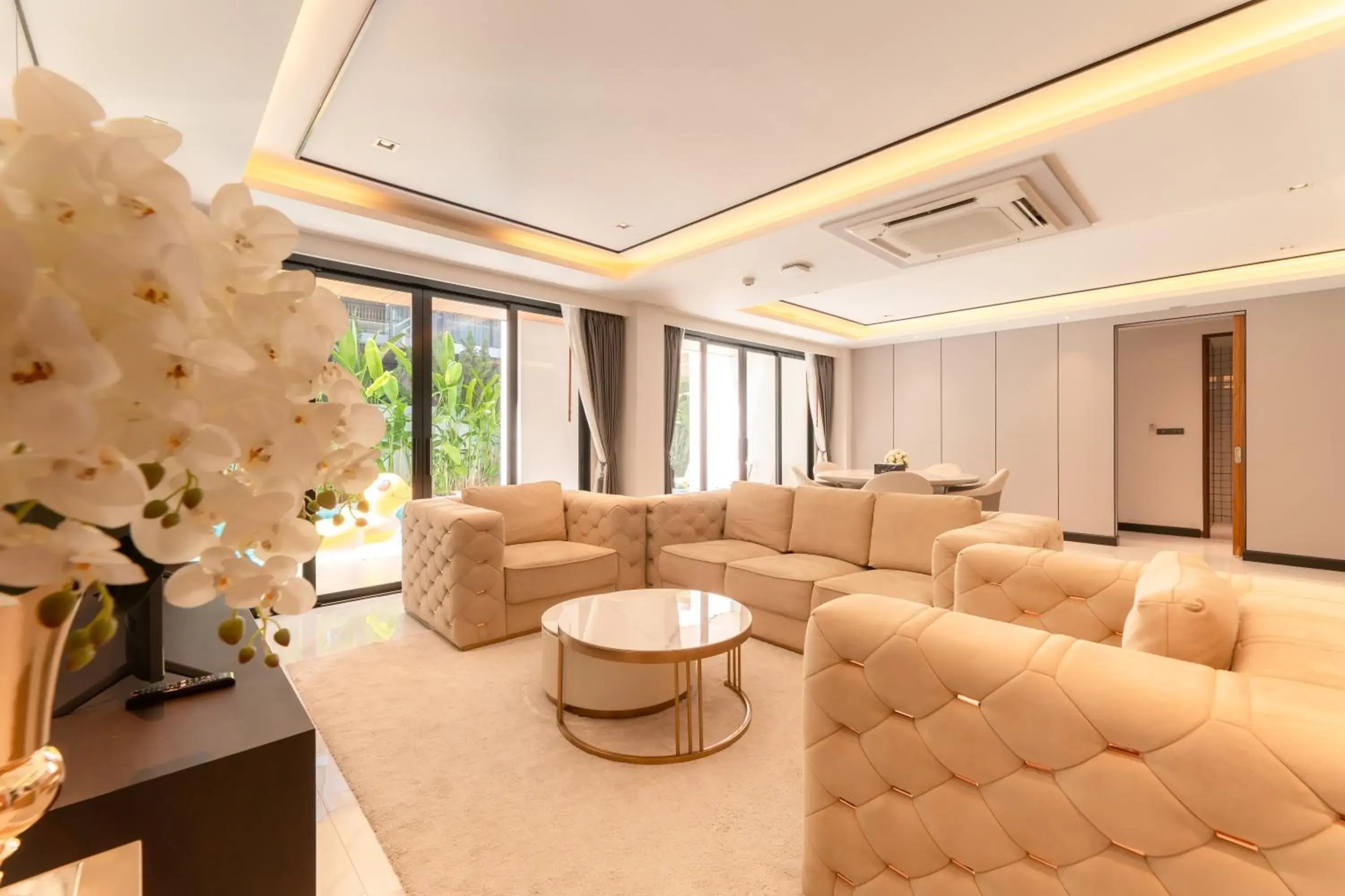 Living room in Verbena Chiangmai Living room in Verbena Chiangmai