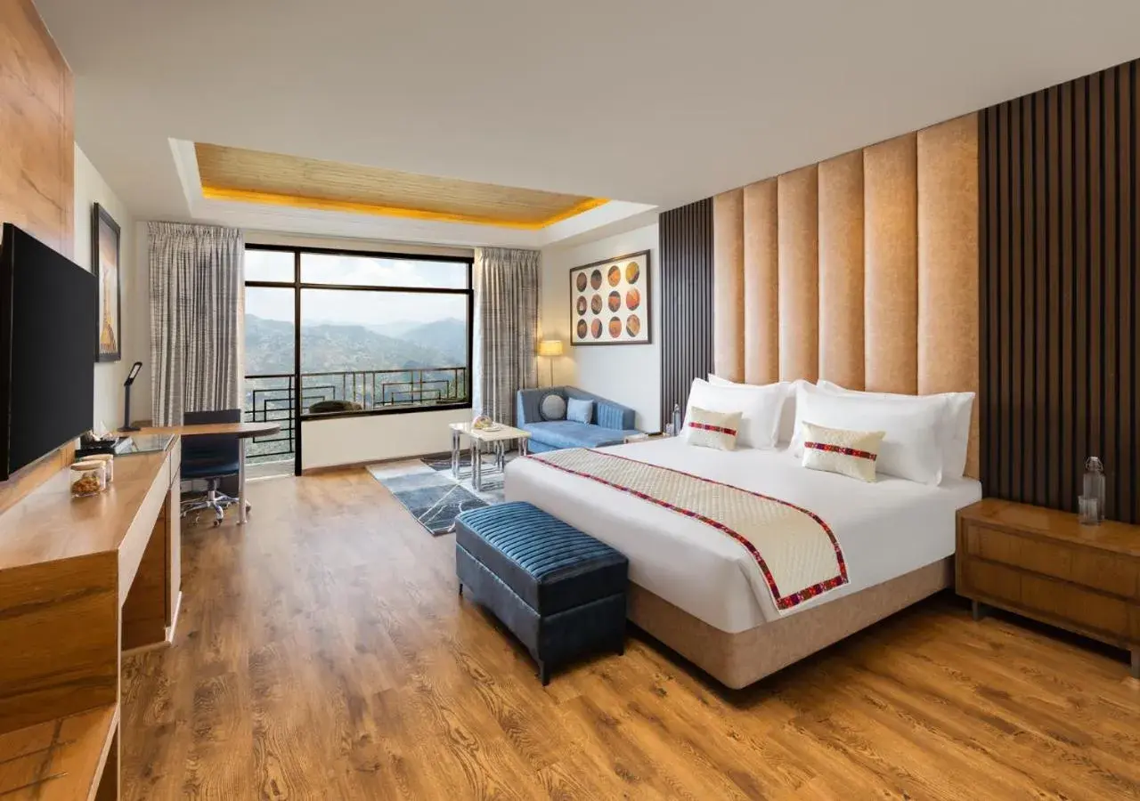 Executive Mountain View Suite with Private Balcony in juSTa Cliffend Resort & Spa, Mashobra Executive Mountain View Suite with Private Balcony in juSTa Cliffend Resort & Spa, Mashobra