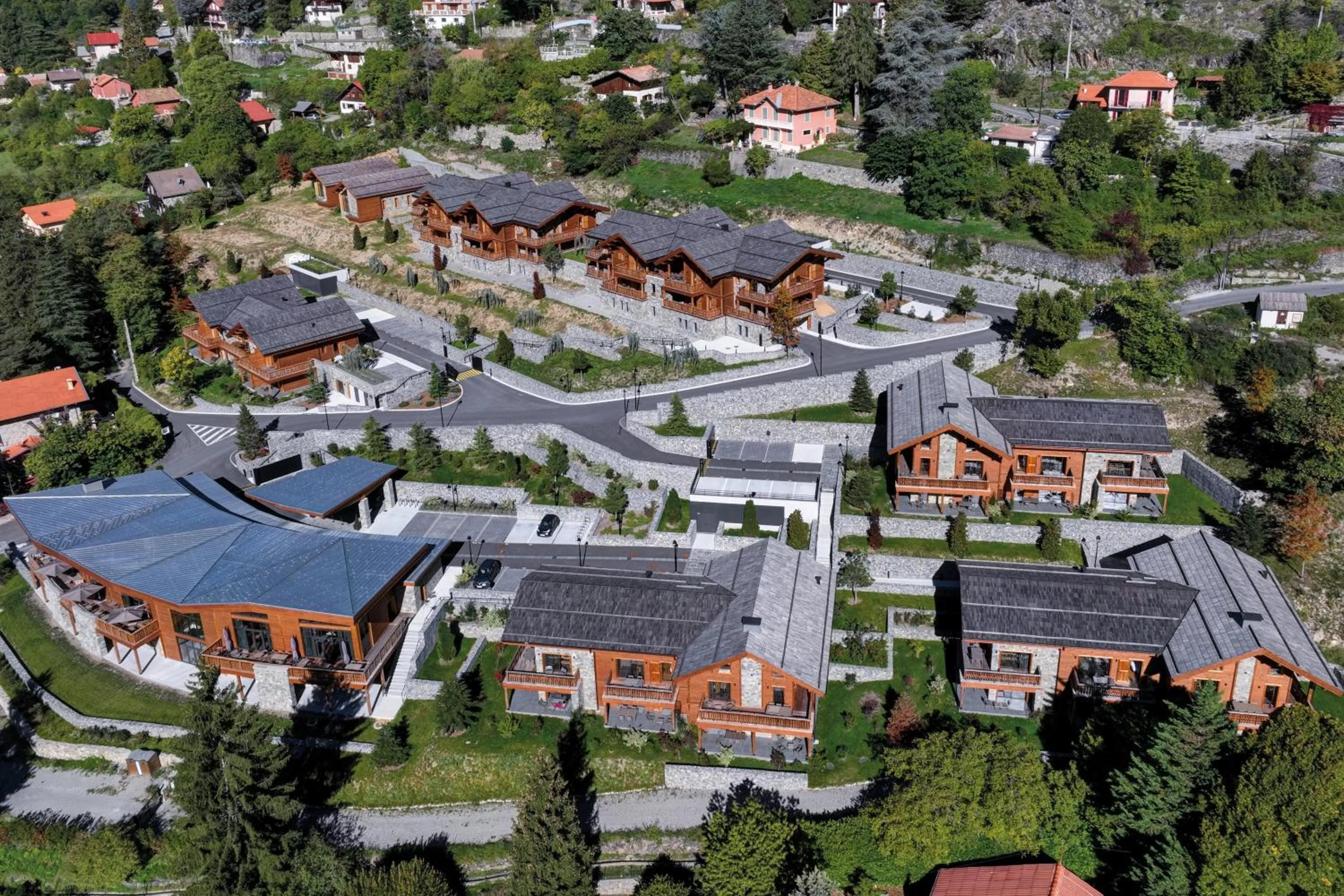 Bird's eye view in Pure Montagne Resort & Spa