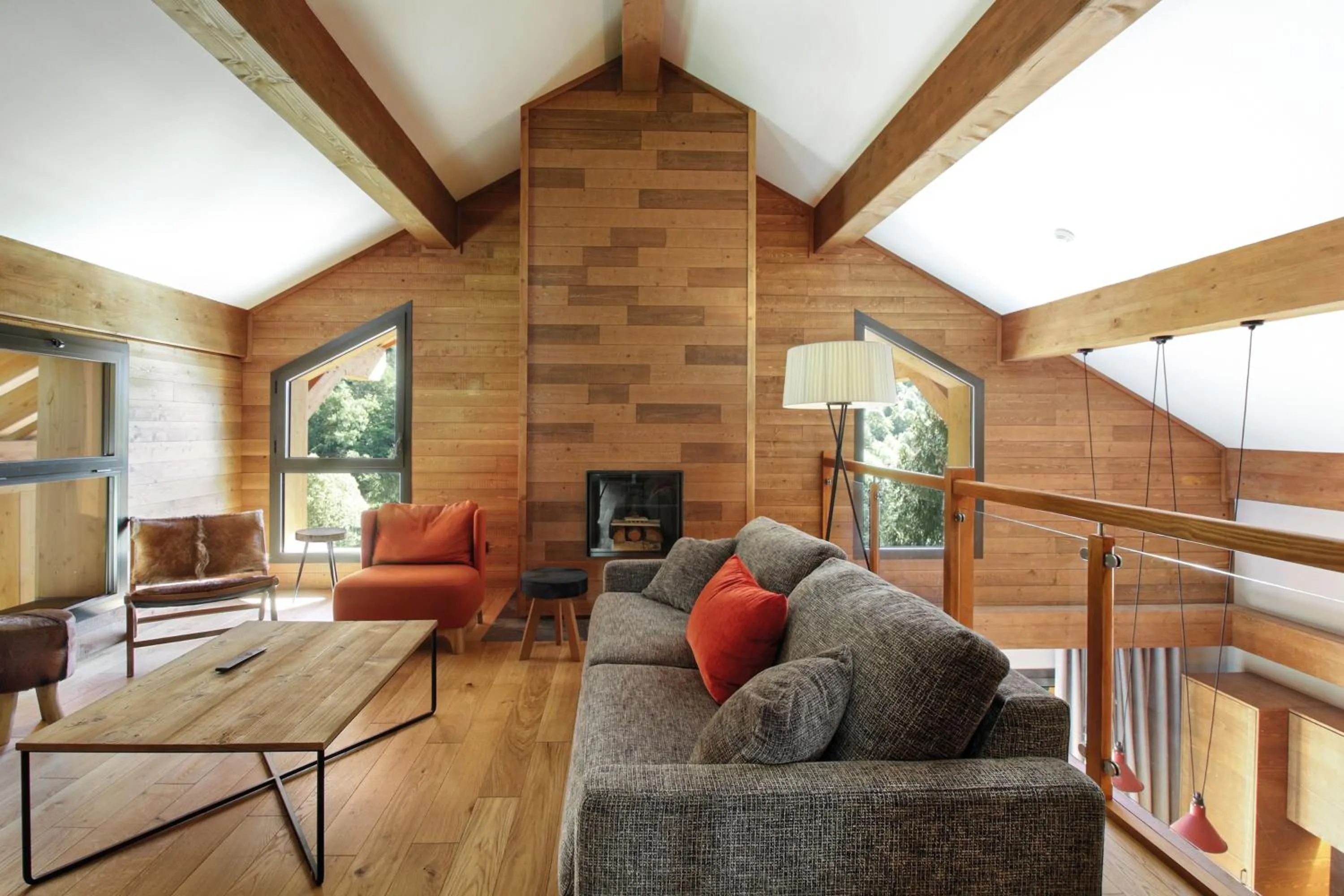 Seating area in Pure Montagne Resort & Spa