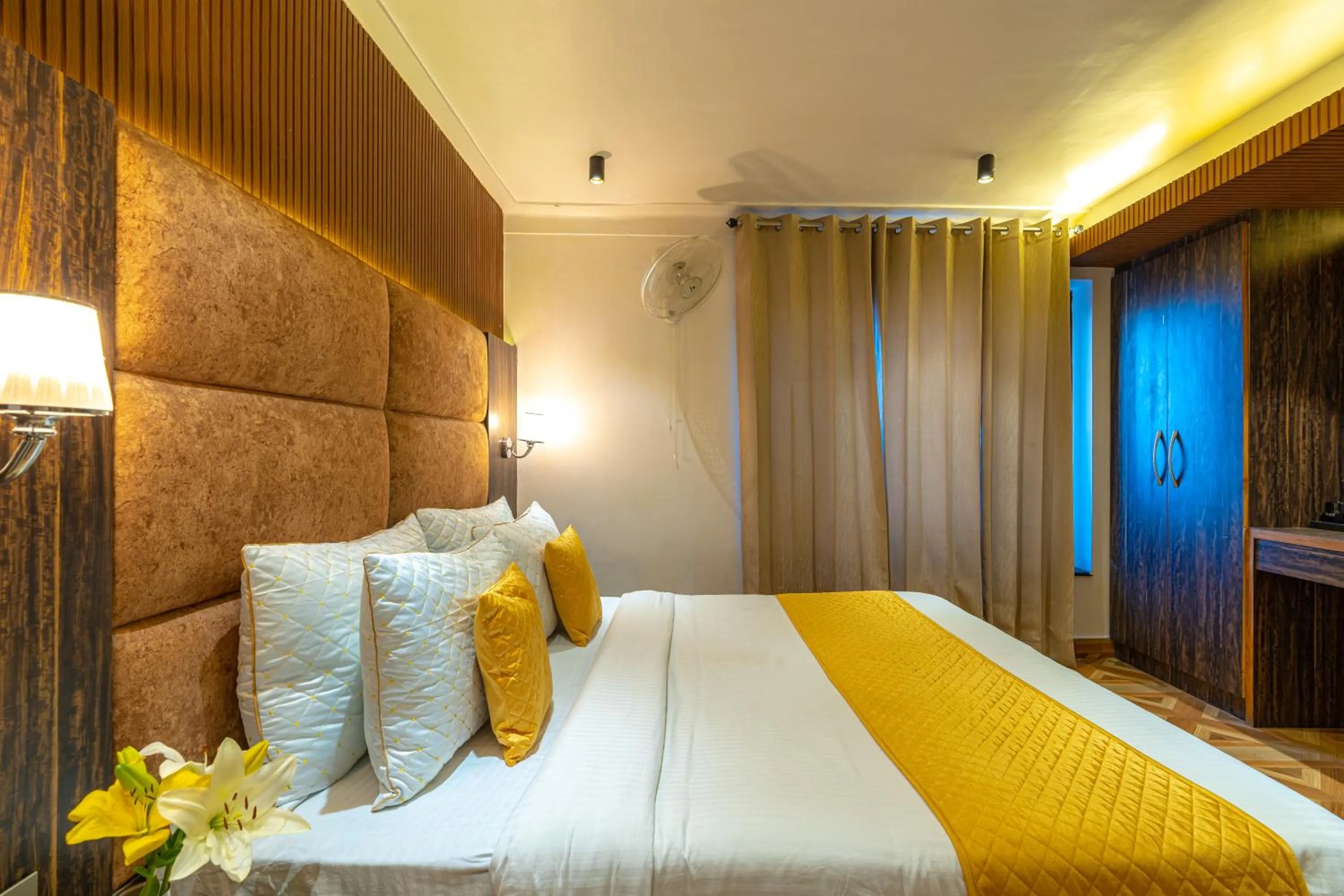 Bed in The Social Stays Mussoorie