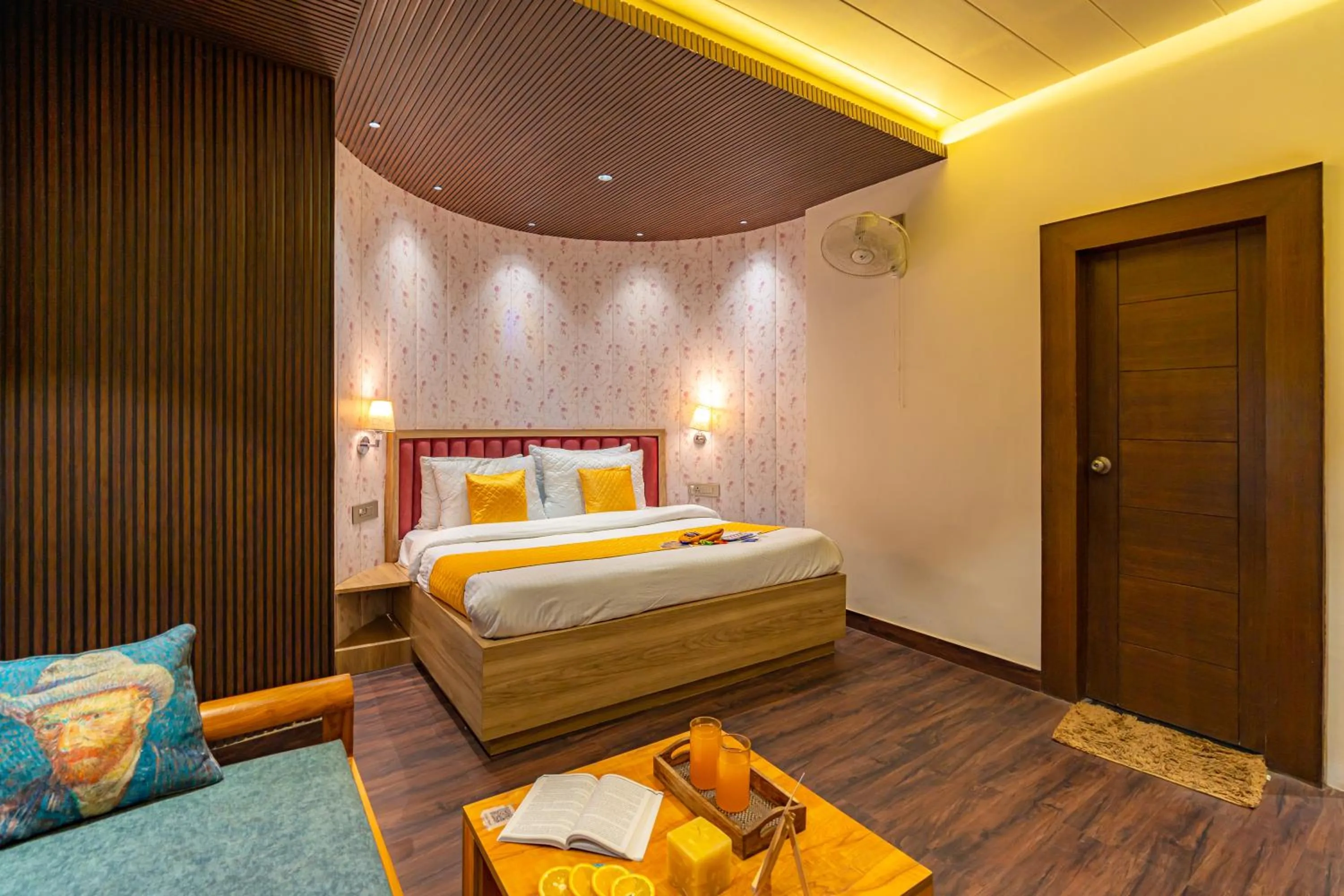 Bed in The Social Stays Mussoorie