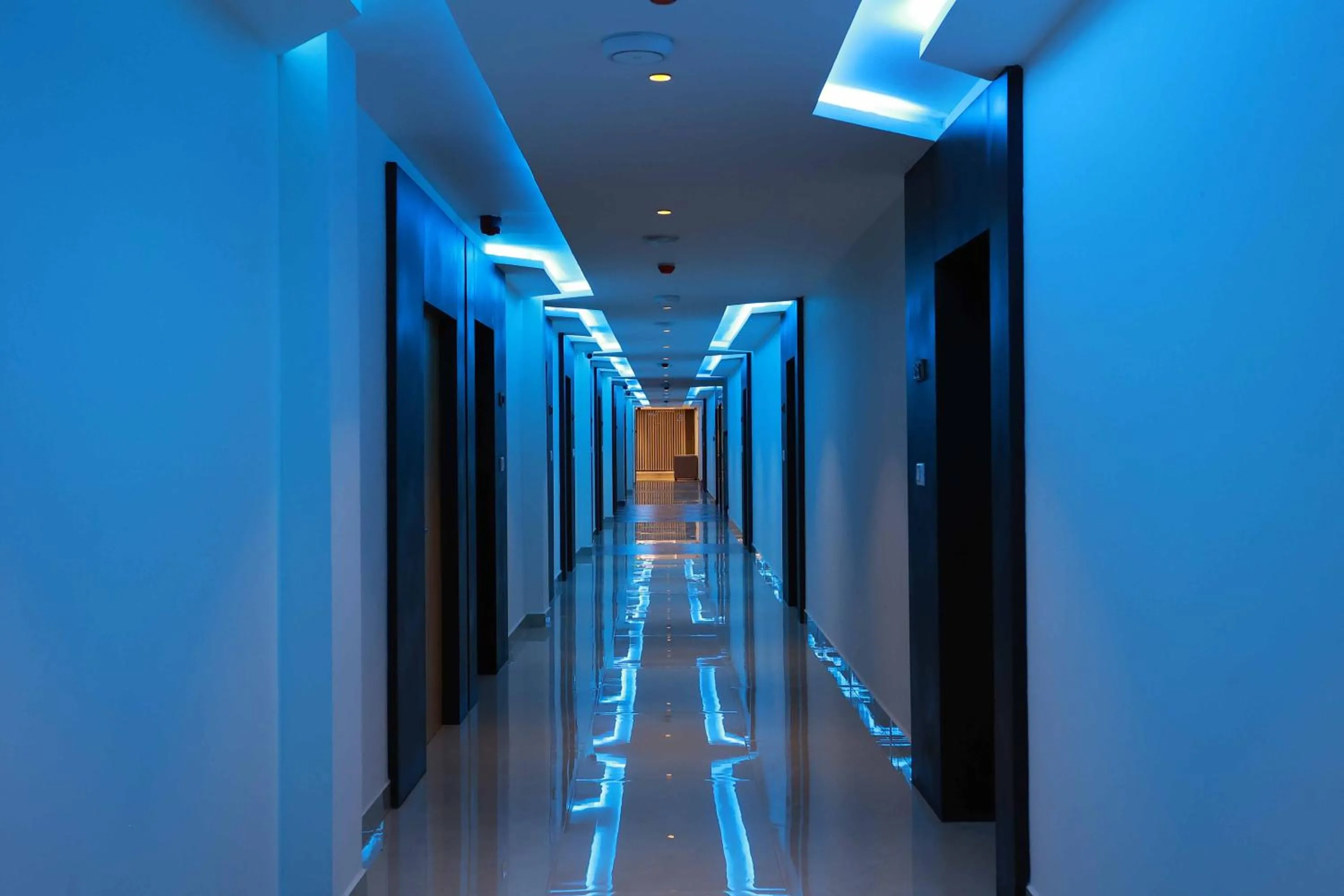 Lobby or reception in HOTEL BLUEMOON