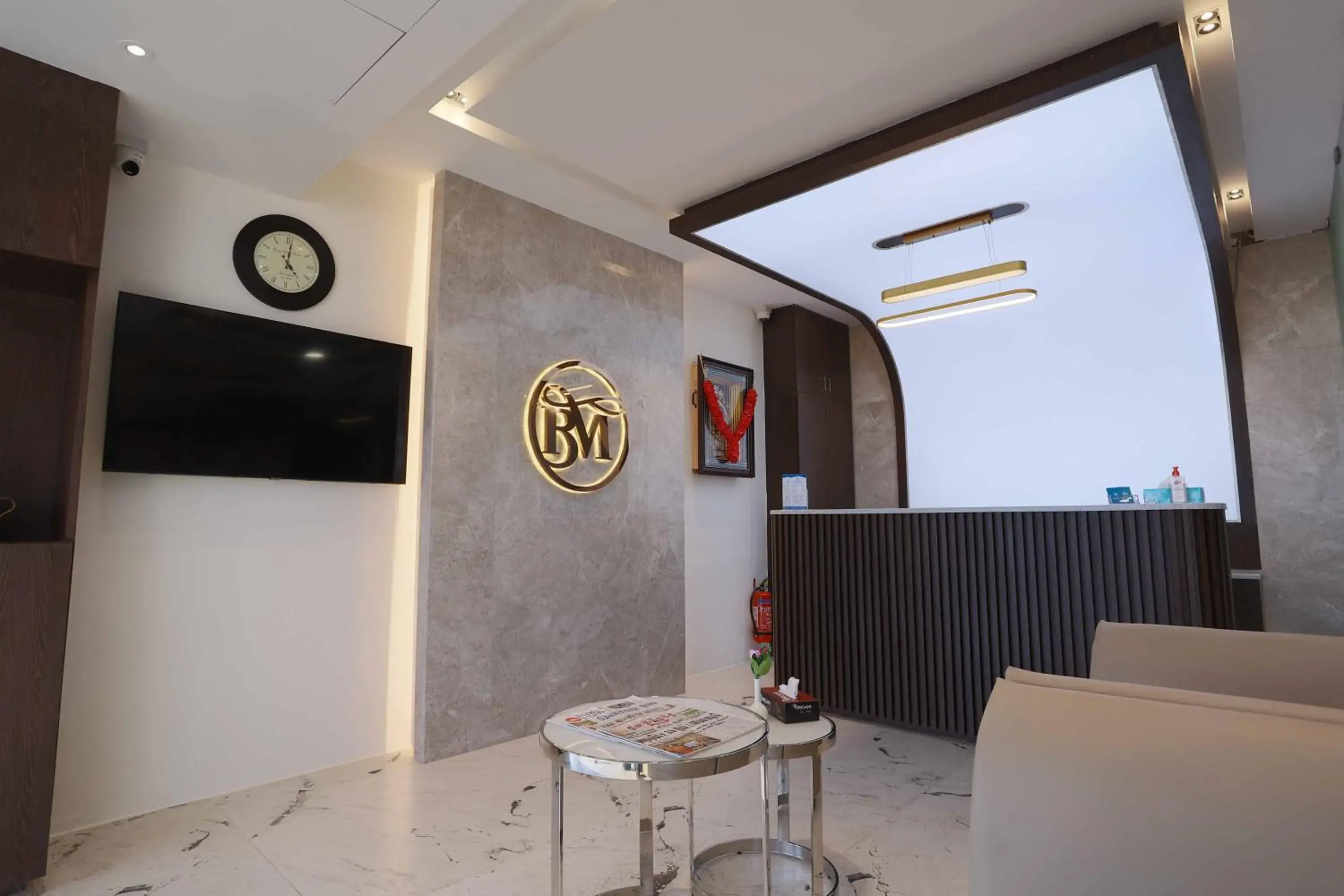 Lobby or reception in HOTEL BLUEMOON Lobby or reception in HOTEL BLUEMOON