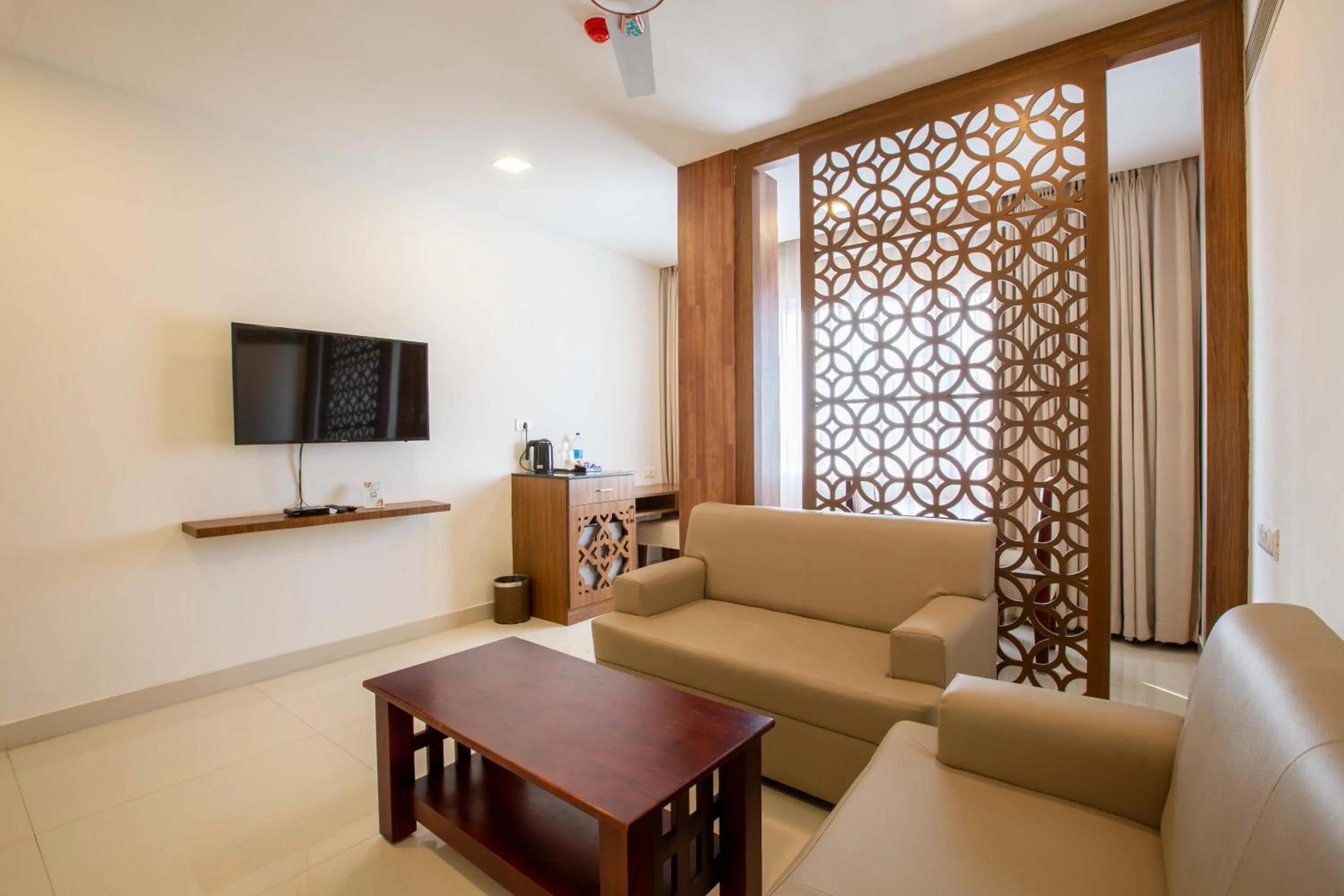 Living room in HOTEL BLUEMOON